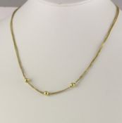 COLLIER, 585/ooo Gelbgold,