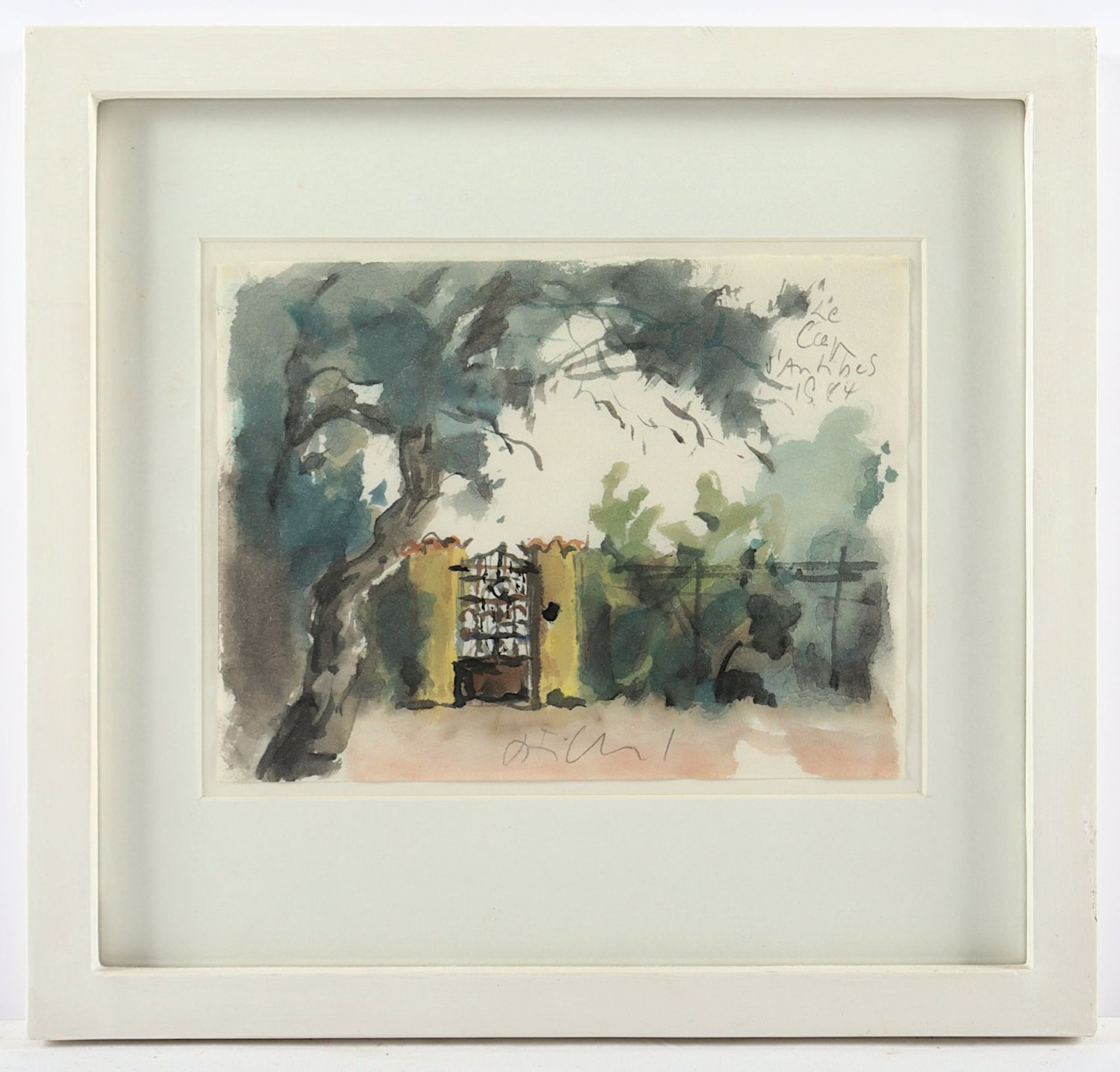 FICUS, André, "Antibes", - Image 2 of 2