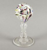 PAPERWEIGHT, farbloses Glas,