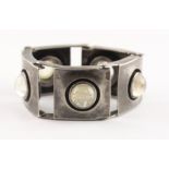 ARMBAND, Silber, besetzt mit 5