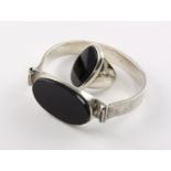 ARMBAND UND RING, 925/ooo Silber,