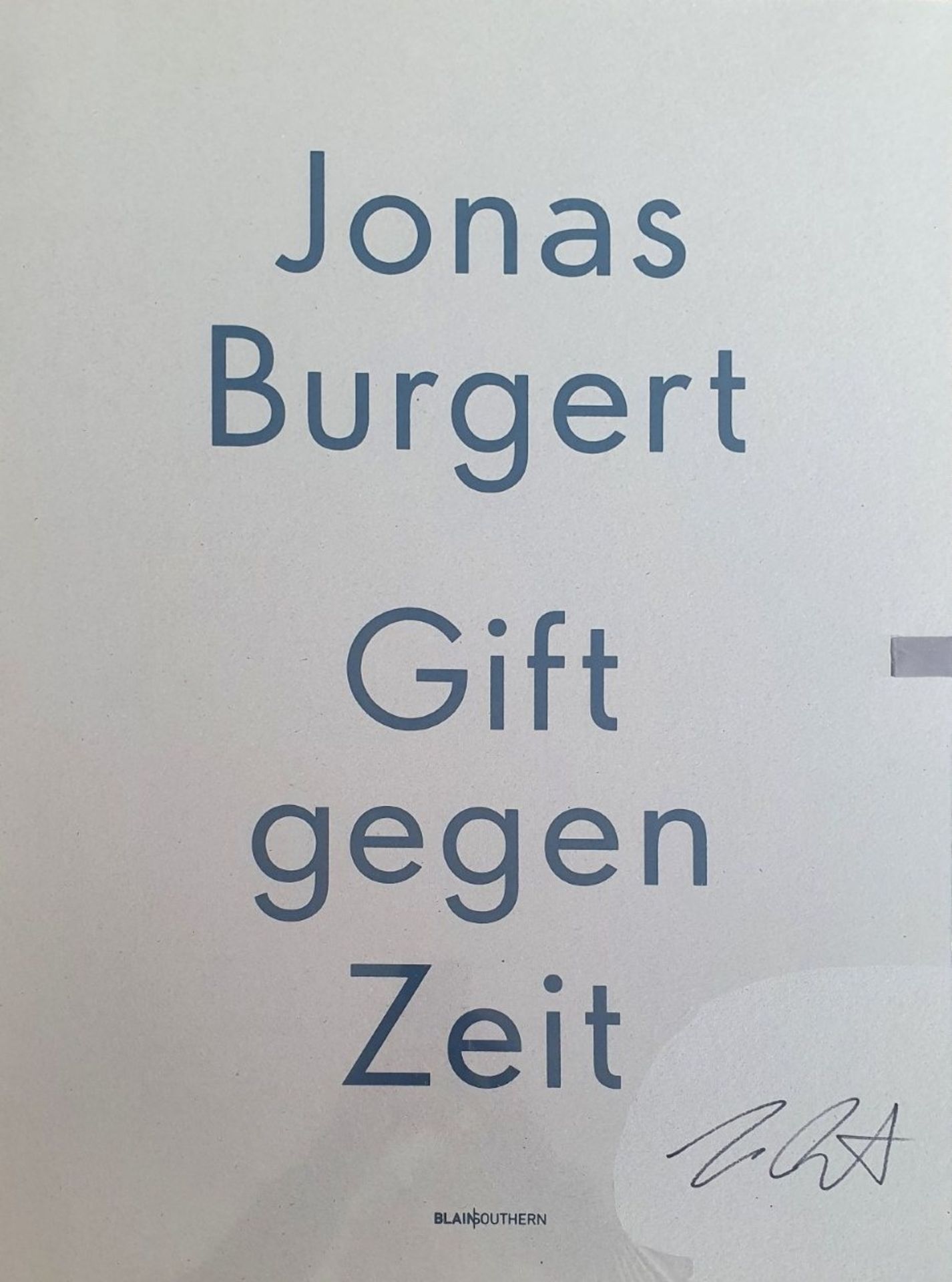 BURGERT, Jonas, Mappe "Gift gegen