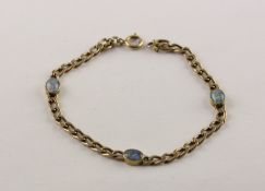 ARMBAND, 333/ooo Gelbgold,