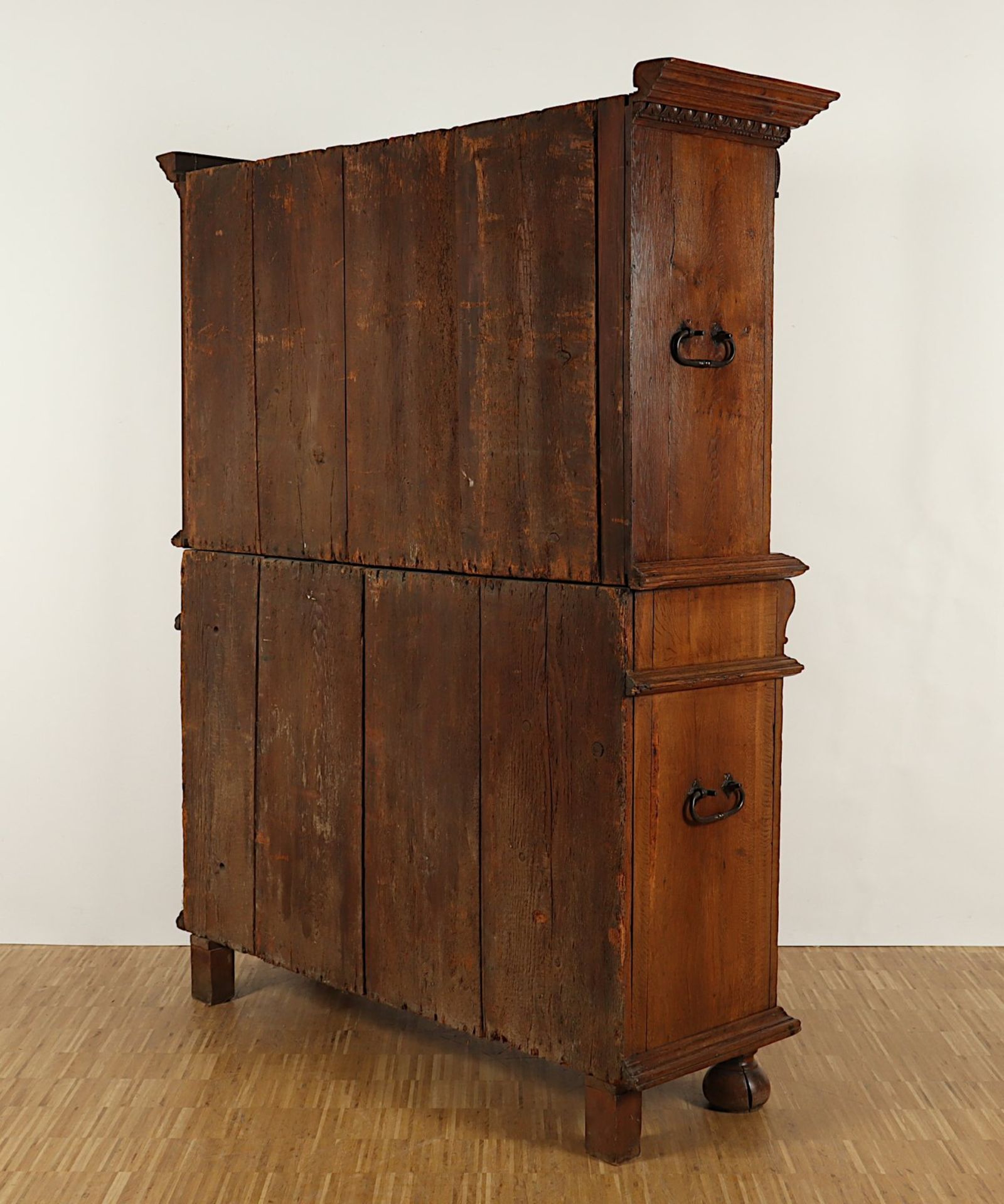 BAROCKER TRUHENSCHRANK, Eiche, - Image 4 of 4