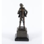 STUDENT, "Vetter Franz", Bronze, H