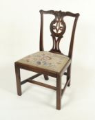 CHIPPENDALE CHAIR, Mahagoni,