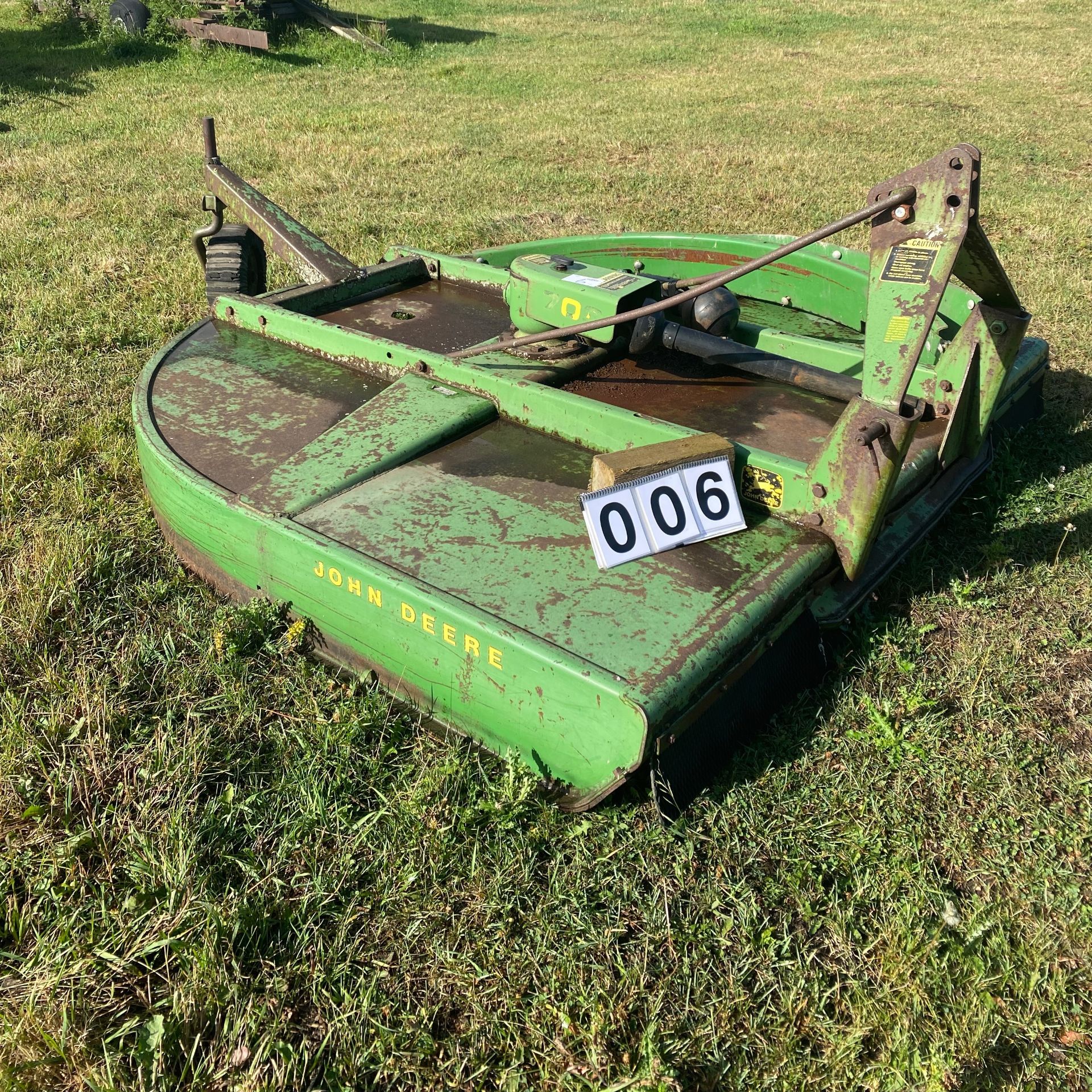 John Deere 709 heavy duty Brush mower - Image 2 of 2