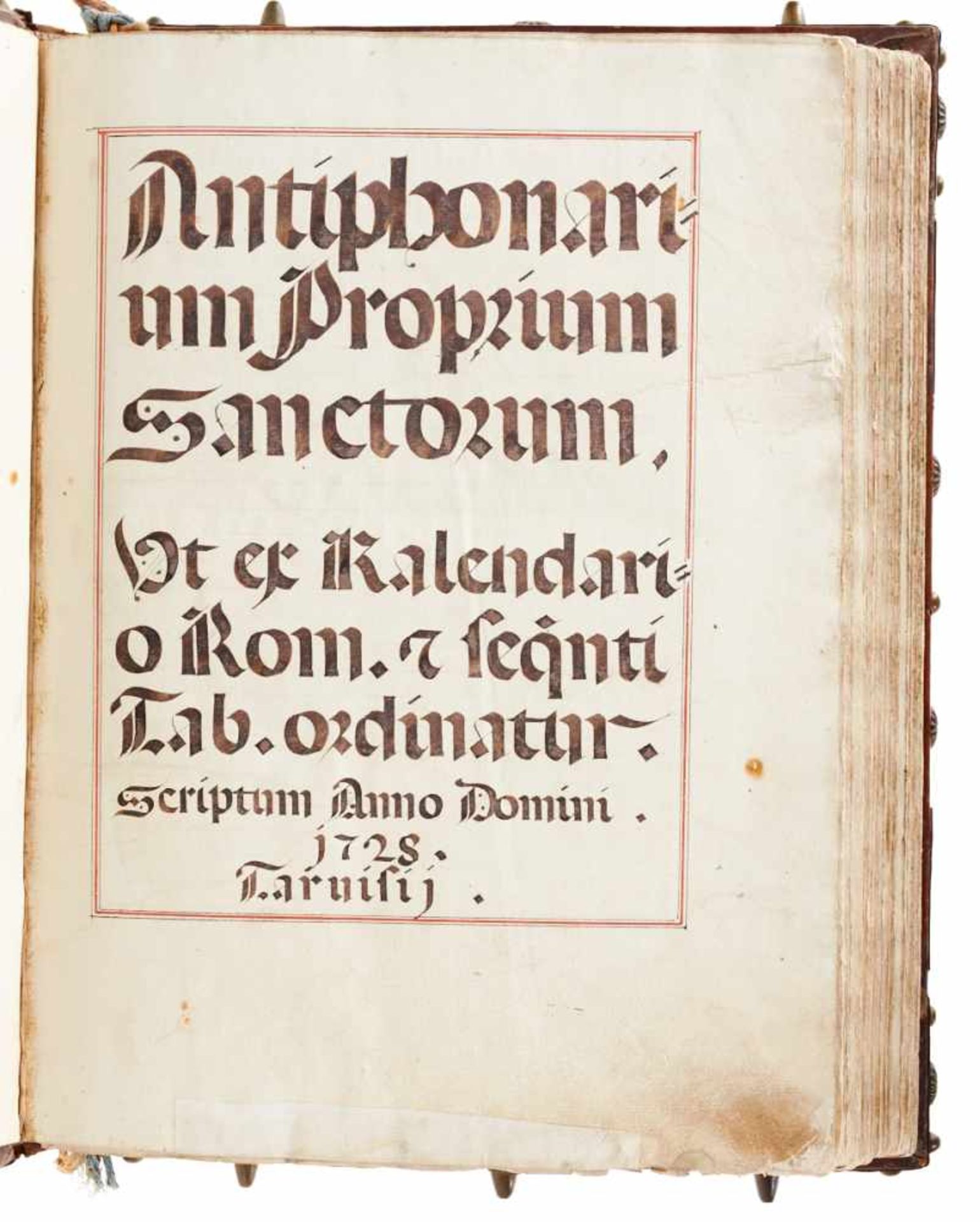 Antiphonar - "Antiphonarium proprium sanctorum, - Bild 7 aus 9