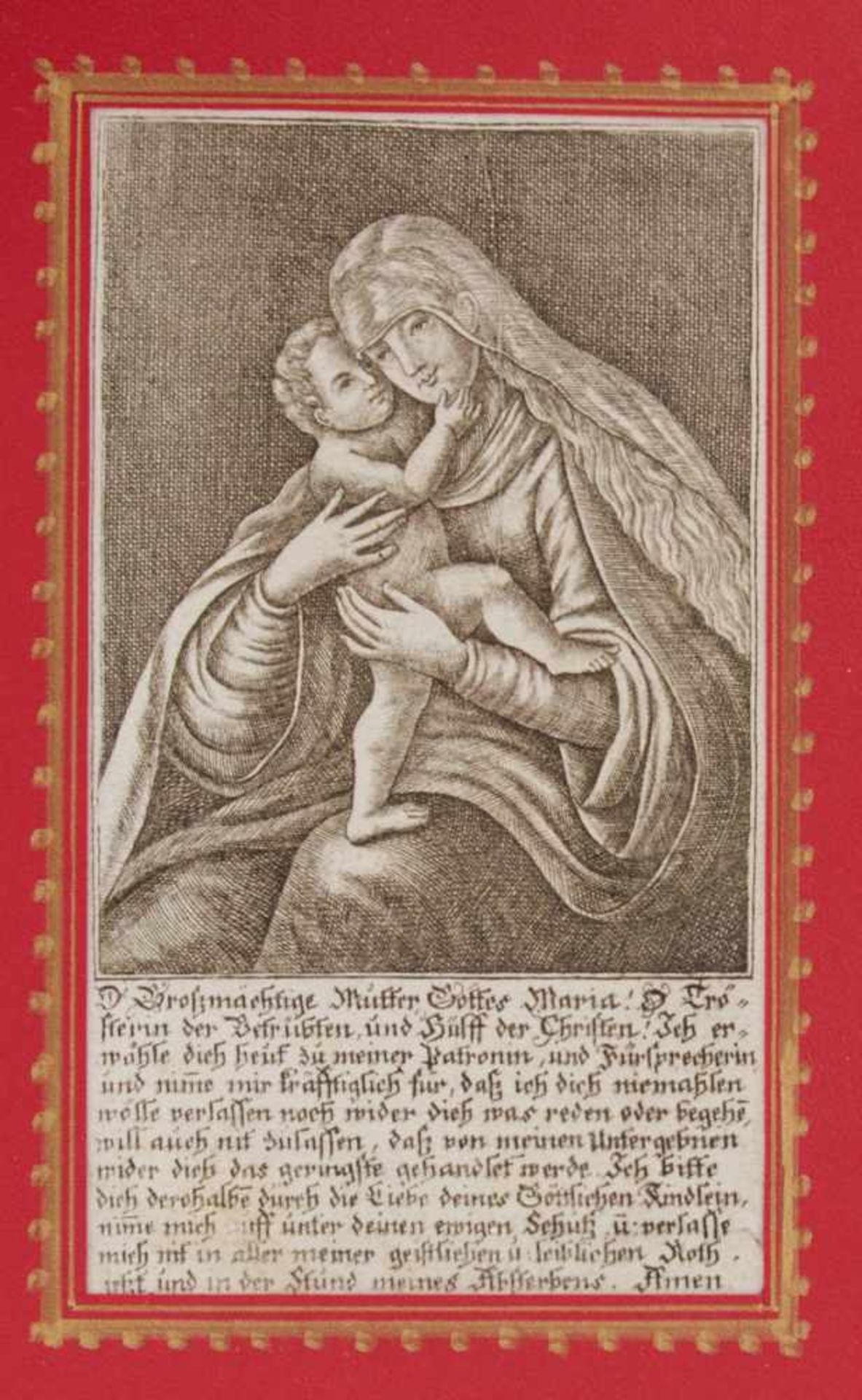 Andachtsgraphik - Heiligenbilder - Maria - Sammlung - - Bild 8 aus 10