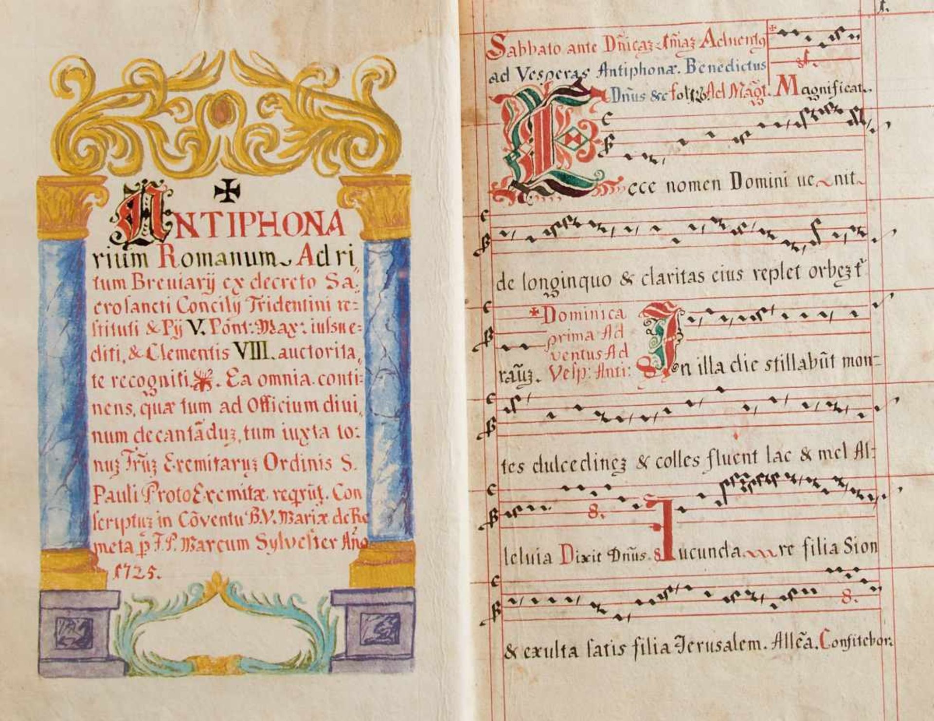 Antiphonar - "Antiphonarium Romanum - Bild 2 aus 4