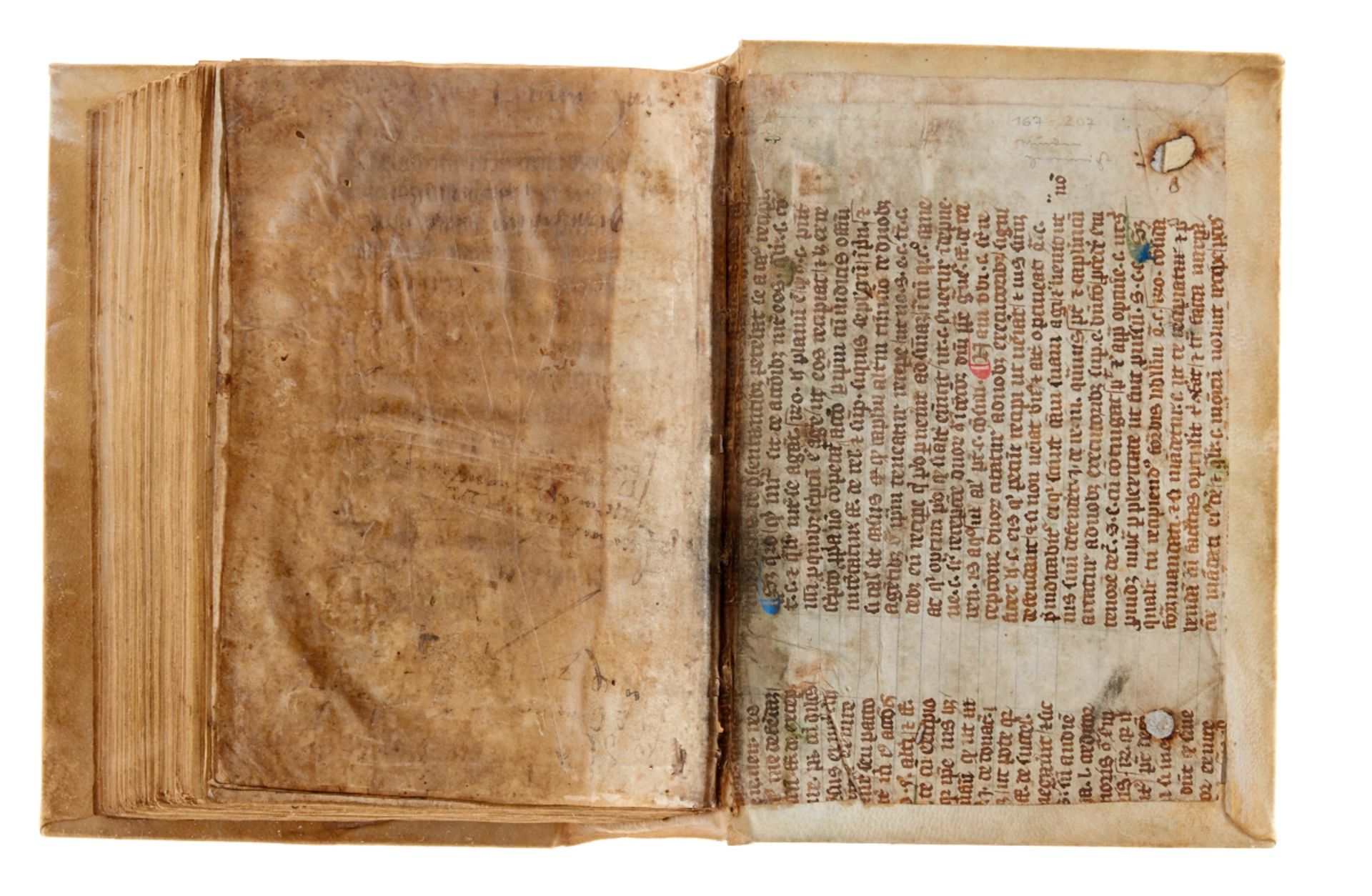 Psalter - Lateinische Handschrift auf Pergament. - Bild 31 aus 31