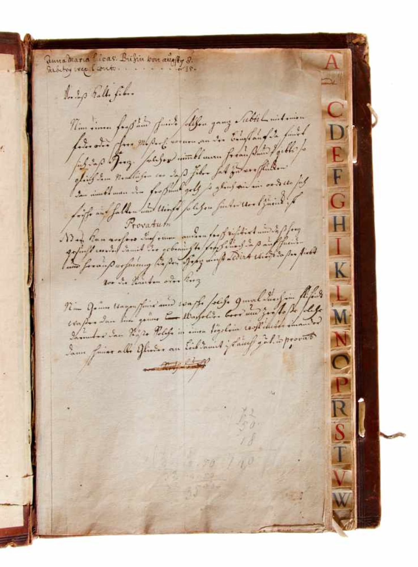 Nürnberg - "Schultbuch. 1631". - Bild 2 aus 7