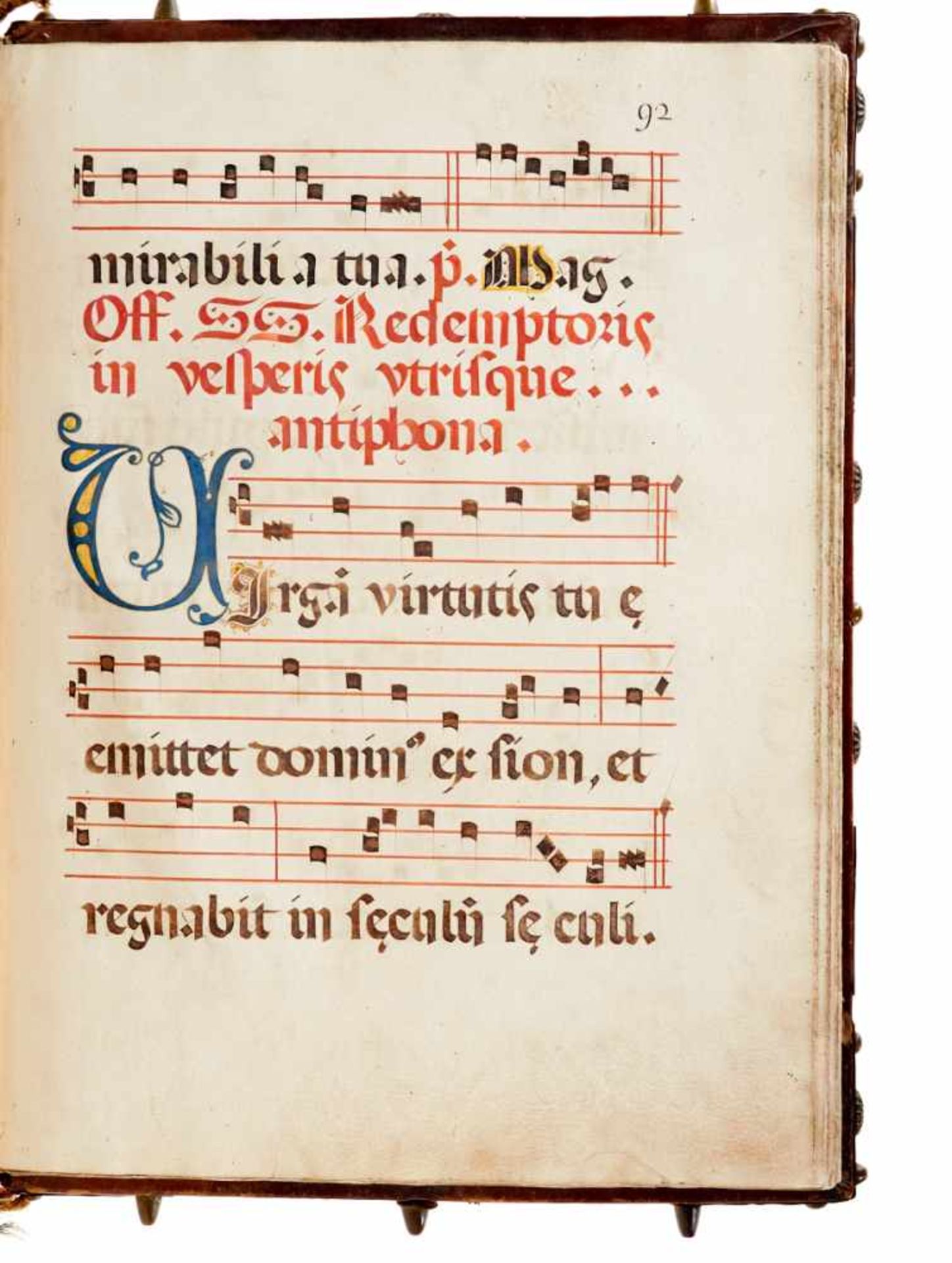 Antiphonar - "Antiphonarium proprium sanctorum, - Bild 9 aus 9