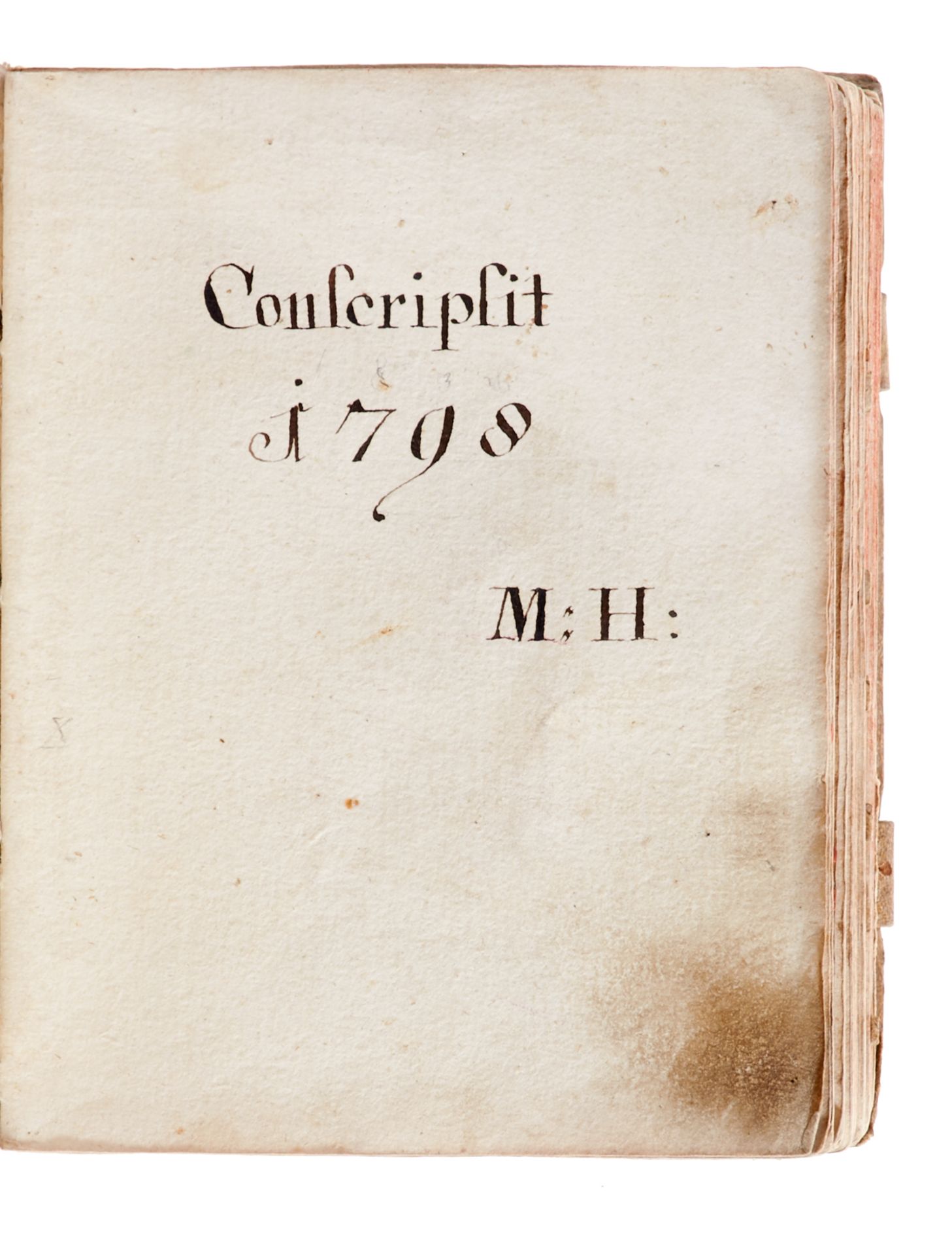 Antiphonar -"Conscripsit 1798 M: H:" - Image 2 of 4