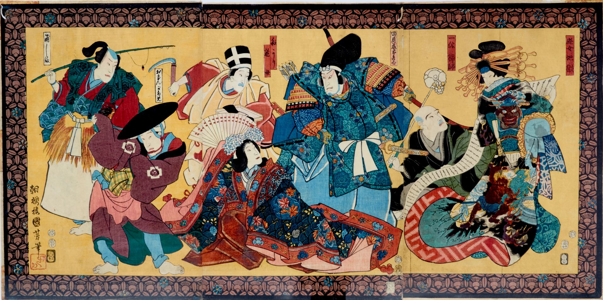 Ostasien - Japan - Utagawa, Kuniyoshi