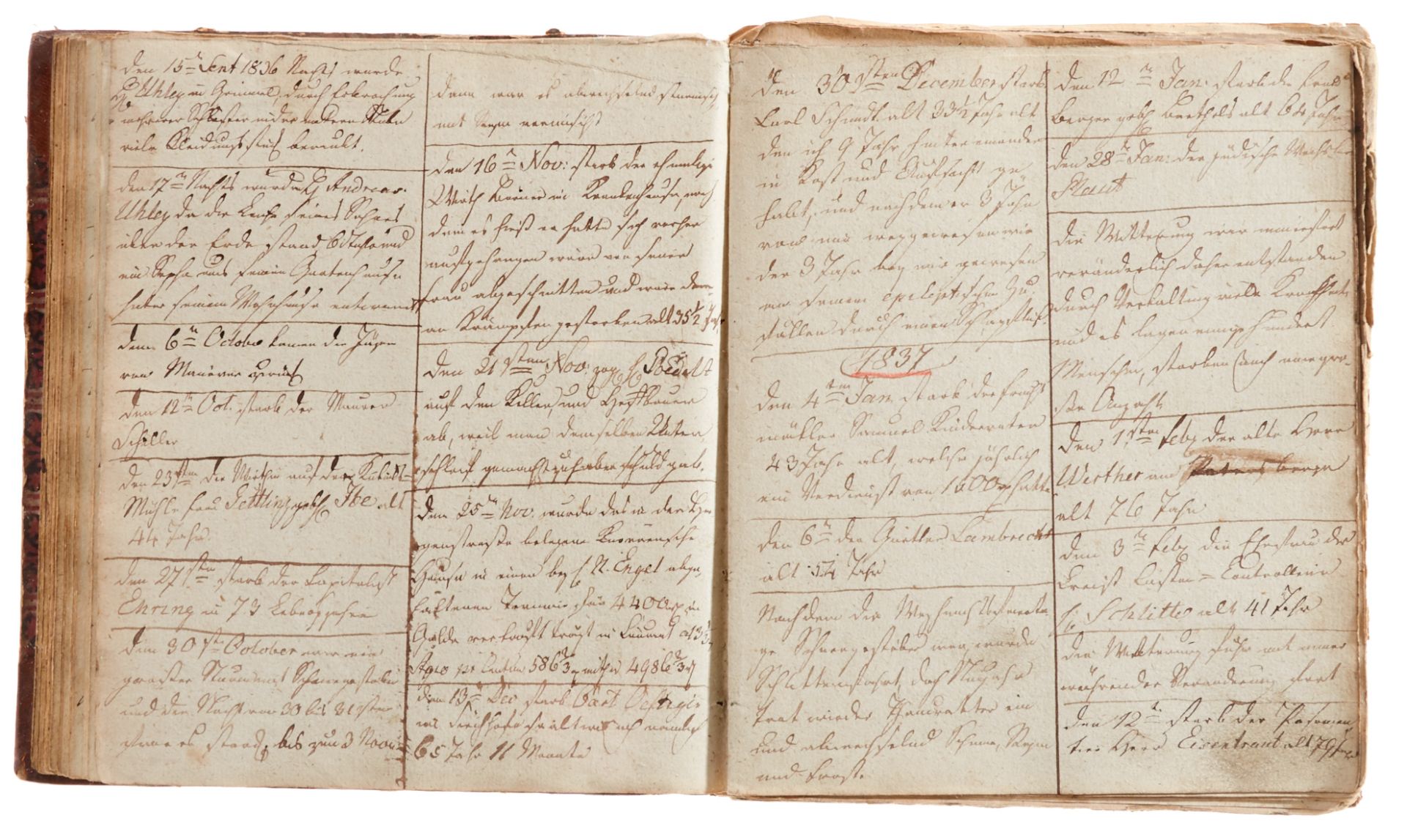 Nordhausen -"Tagebuch für Jacob Gottfried Emmert". - Image 3 of 3