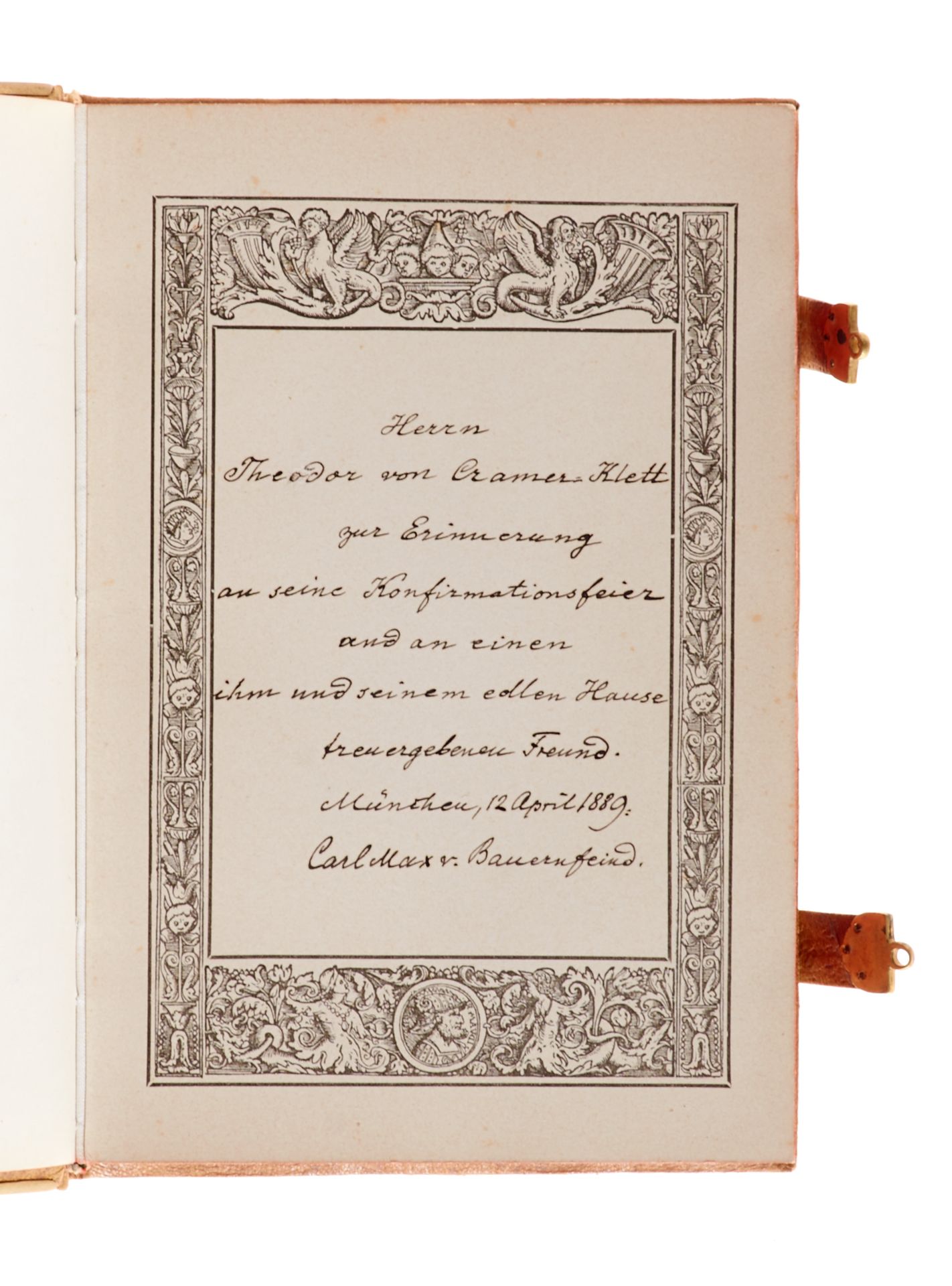 Cramer-Klett -Tagebuch von Theodor von Cramer-Klett junior. (1874-1938). - Image 4 of 6