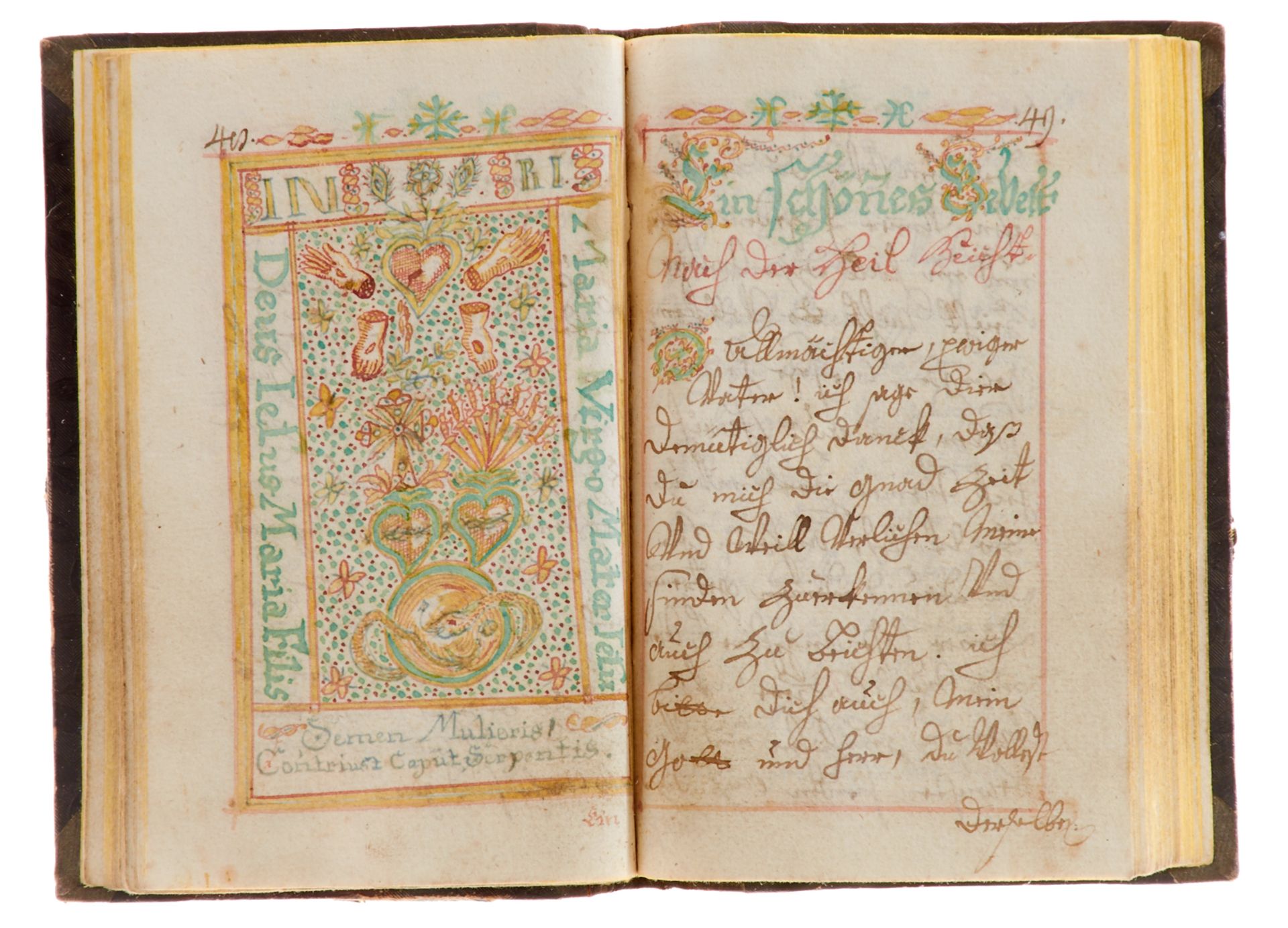 Gebetbuch -"Tögliches Lob Gottes". - Image 4 of 8