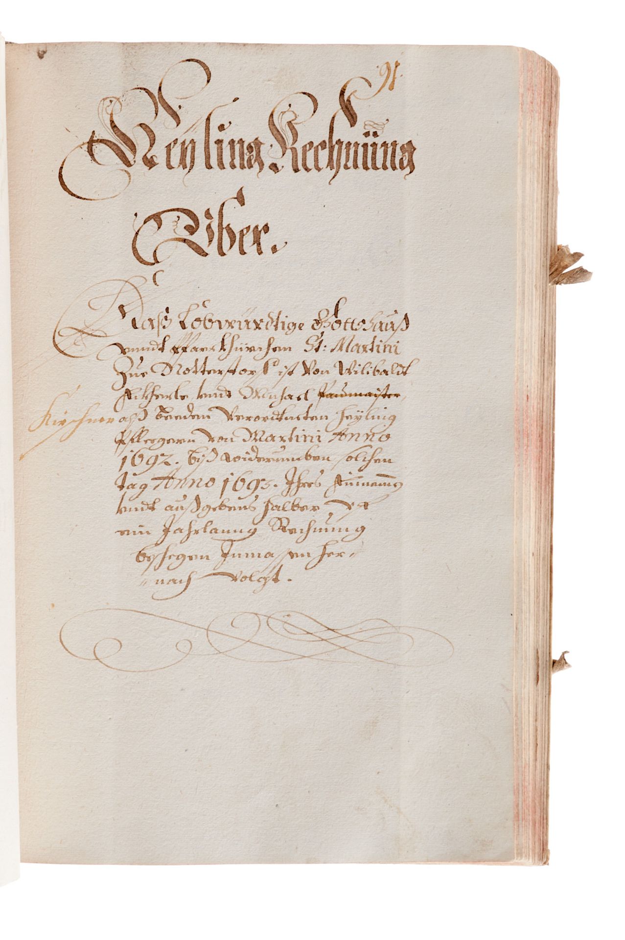 Raittenbuch - Titting - "Heylingen Rechnungen über Thitting und Raittenbuech auch königischen Droffs - Image 4 of 4