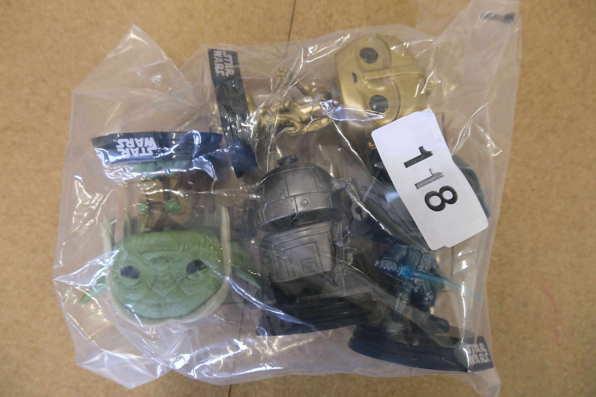 4 x Star Wars Pop Vinyls - Yoda, C3PO and more