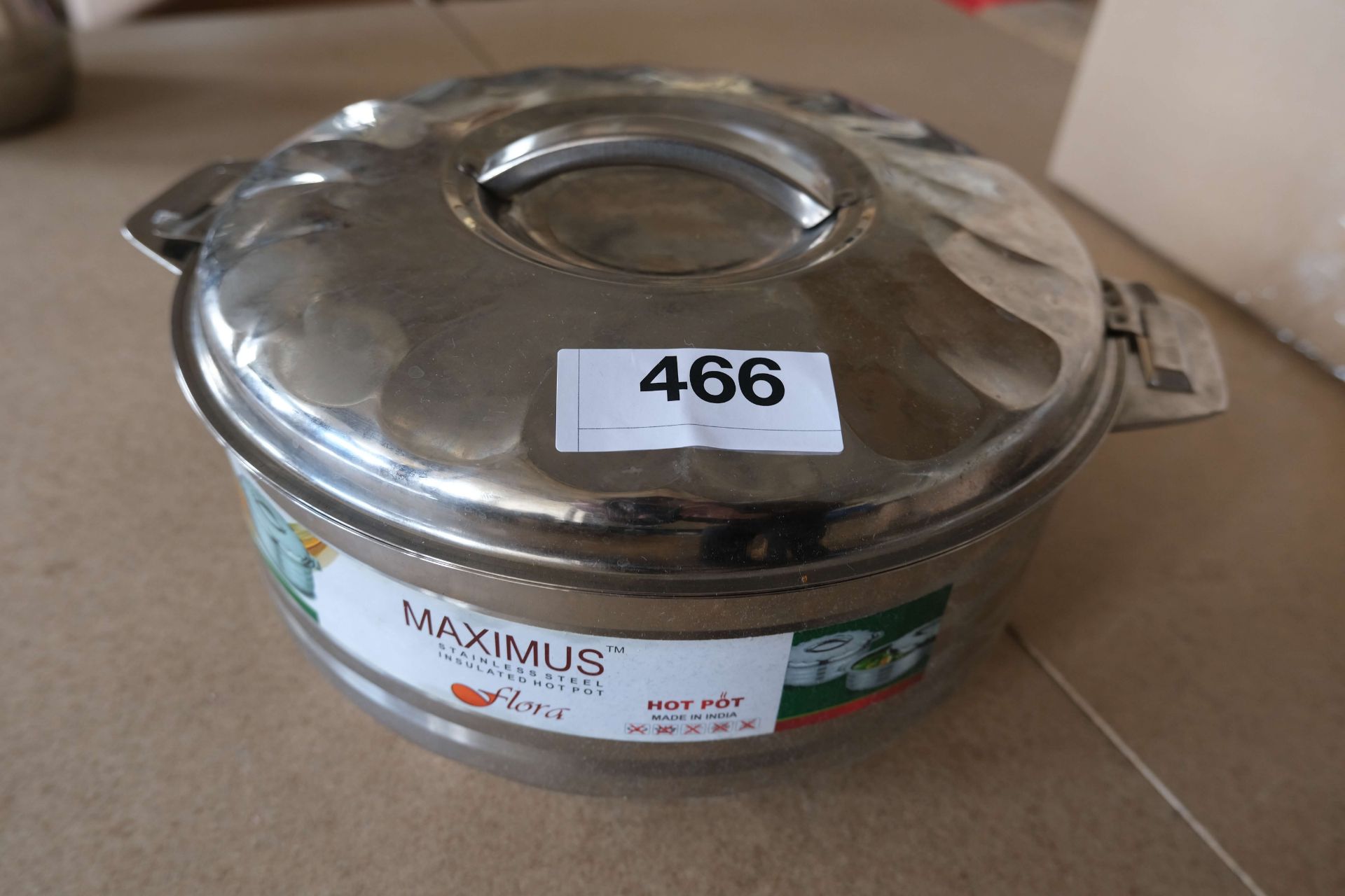 Maximus Stainless Steel Insulated Hot Pot