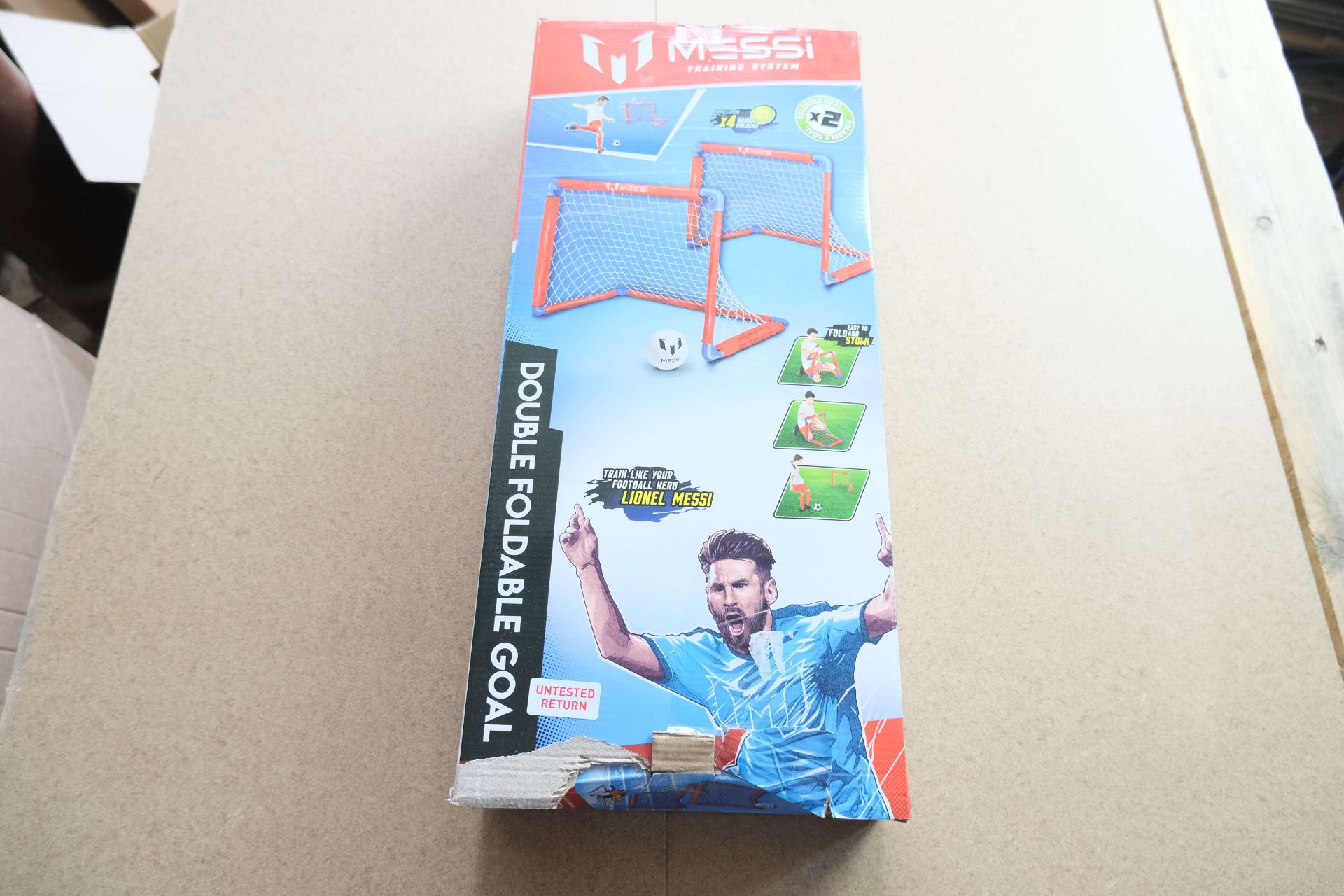 Messi Double Foldable Goal