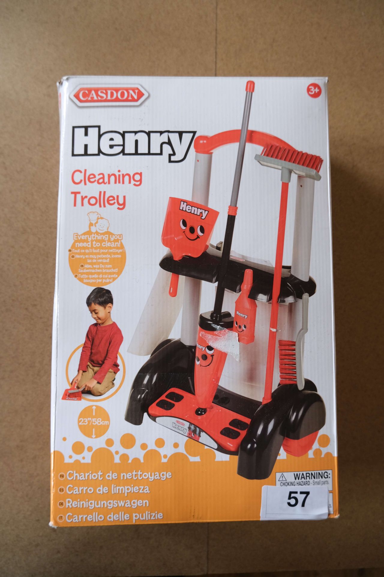 Casdon Henry Cleaning Trolley