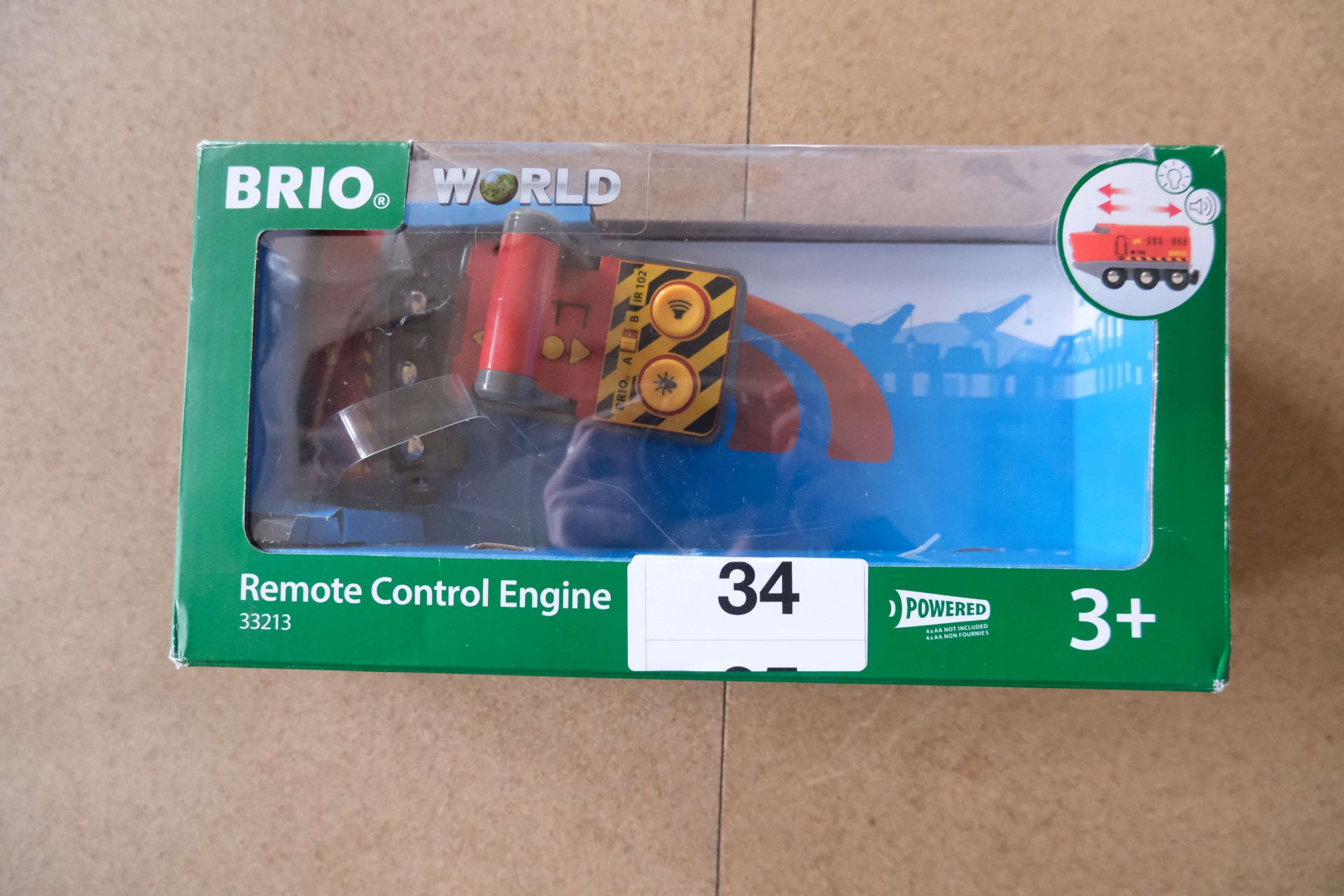 Brio World Remote Control Engine 33213