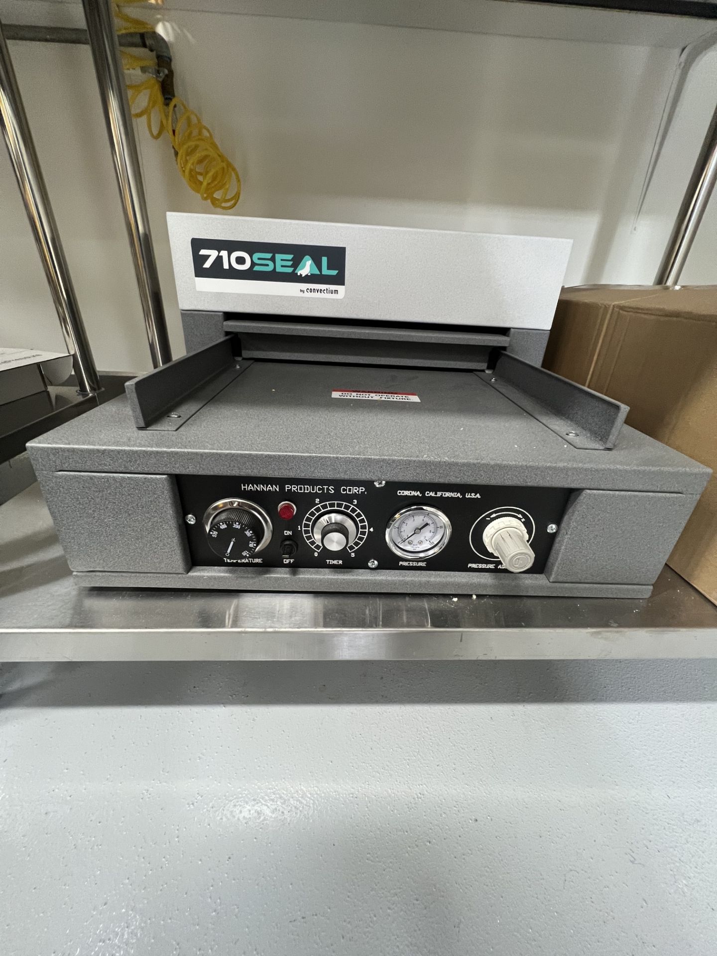 Unused- Convectium 710 Seal Blister Pack Sealing Machine. Can complete 2 packages in 5 seconds