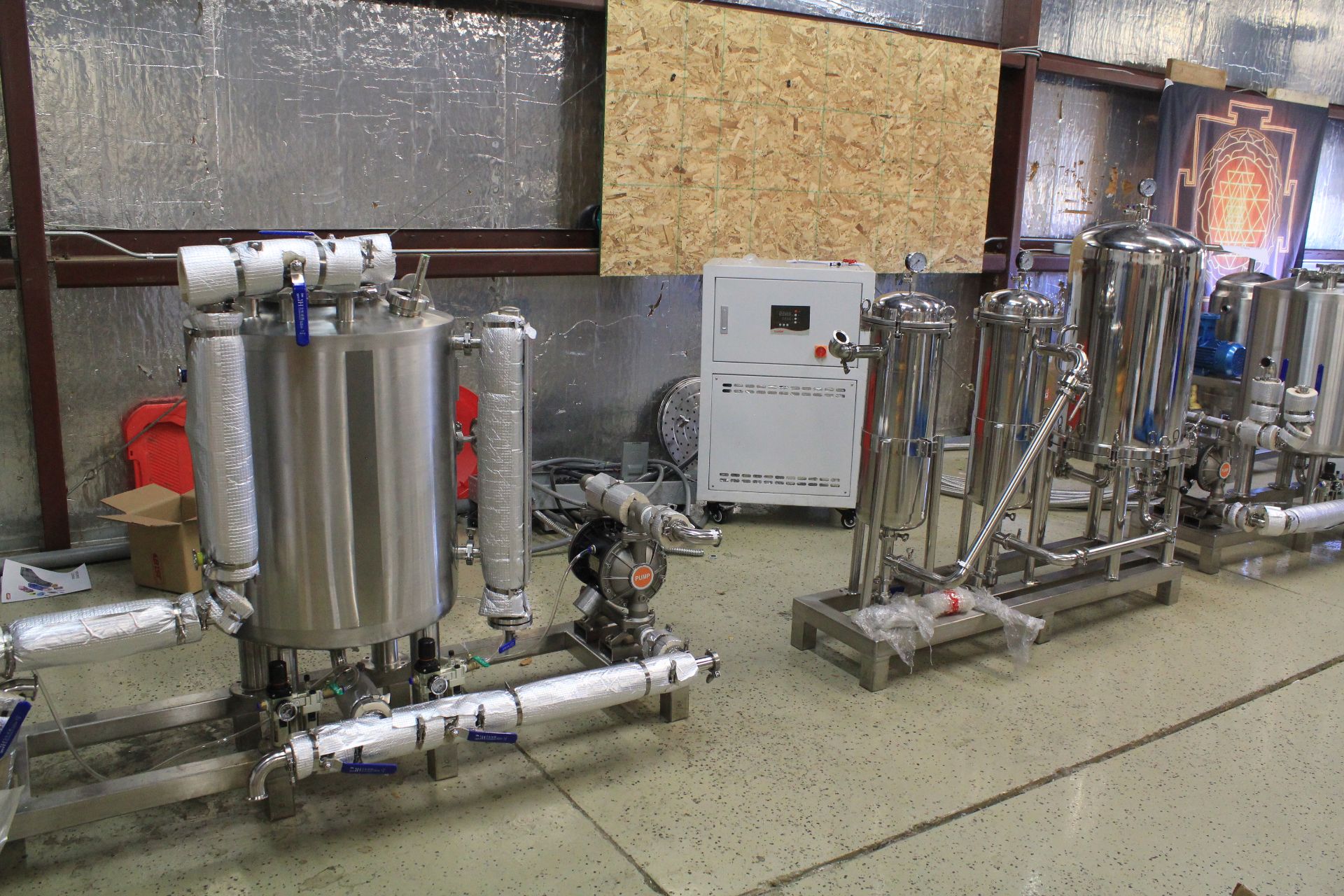 Unused/Still-In-Cratee Inline Cryogenic Ethanol -60c Extraction Line by Lab 1s. Price Reduced - Image 9 of 16