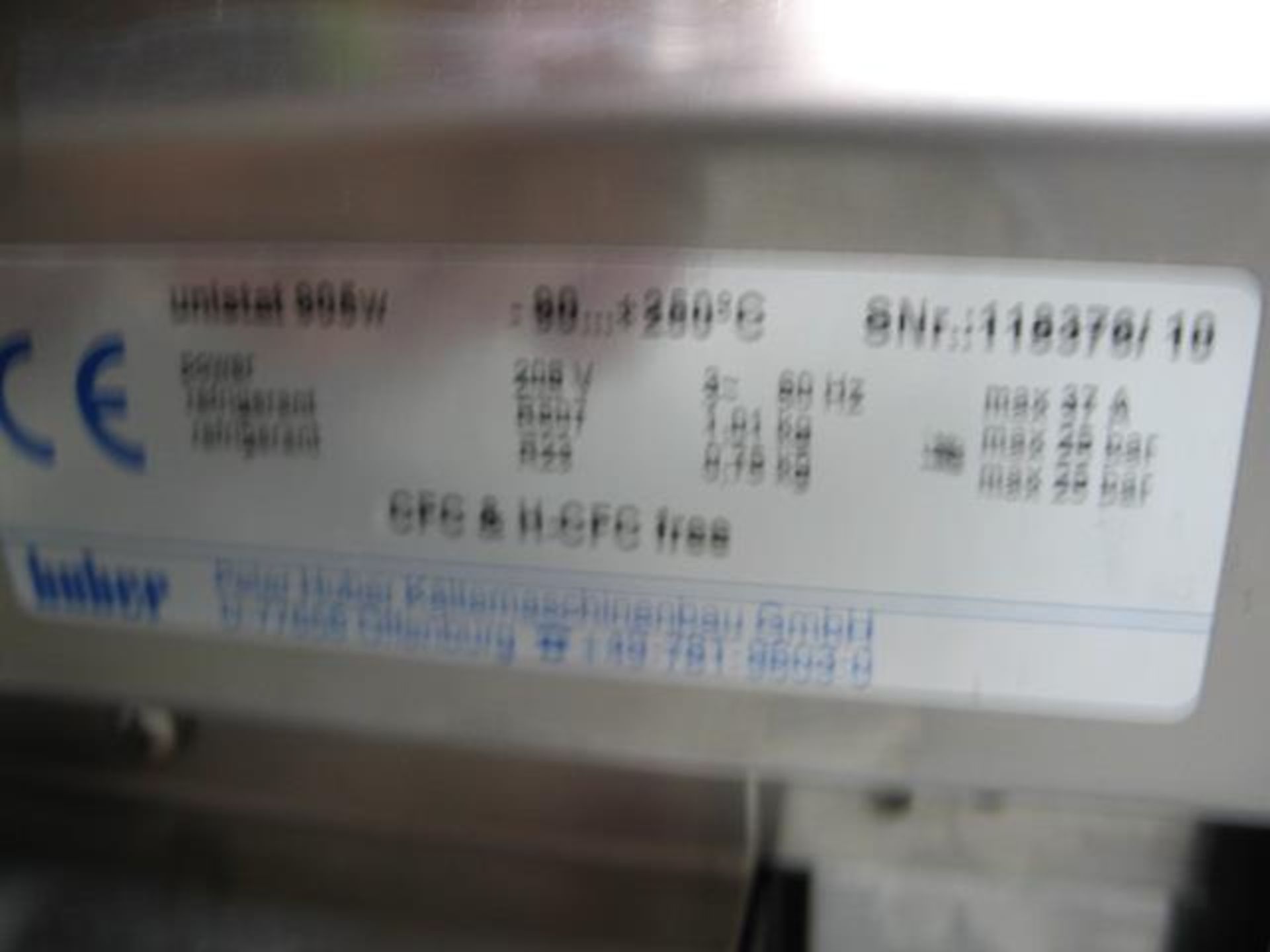 Used- Huber Technologies Unistat 905 Refrigerated Heating Circulator Chiller. Model Unistat 905. - Image 2 of 8