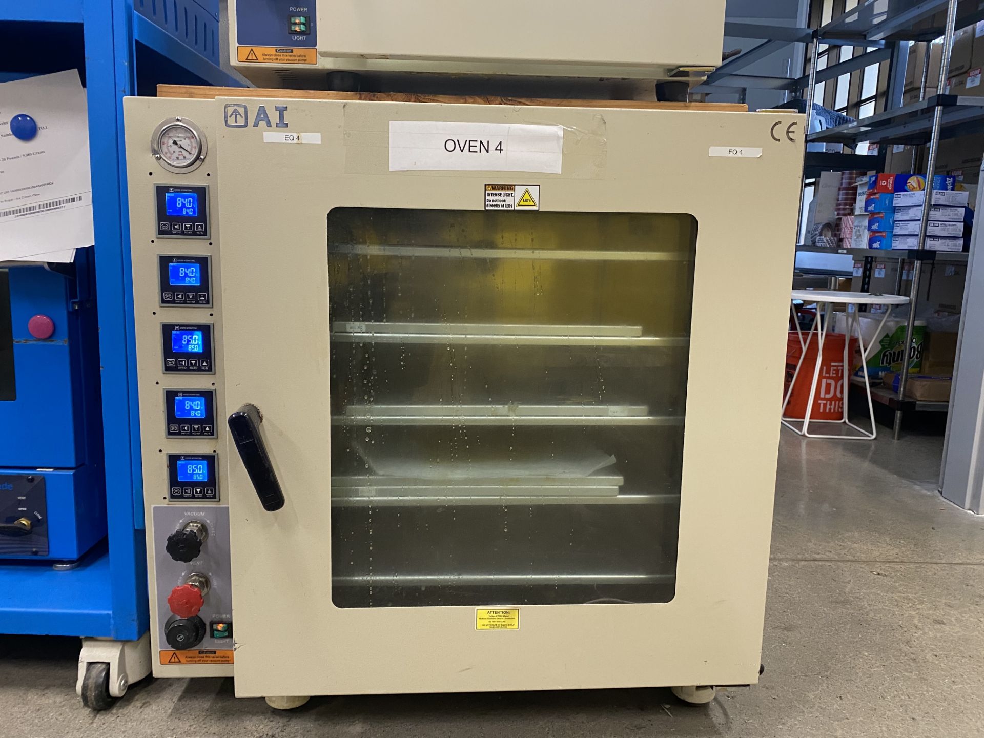 Lot of (2) Used Across International "Double Stack" Accutemp-19s Vacuum Drying Ovens - Image 4 of 5