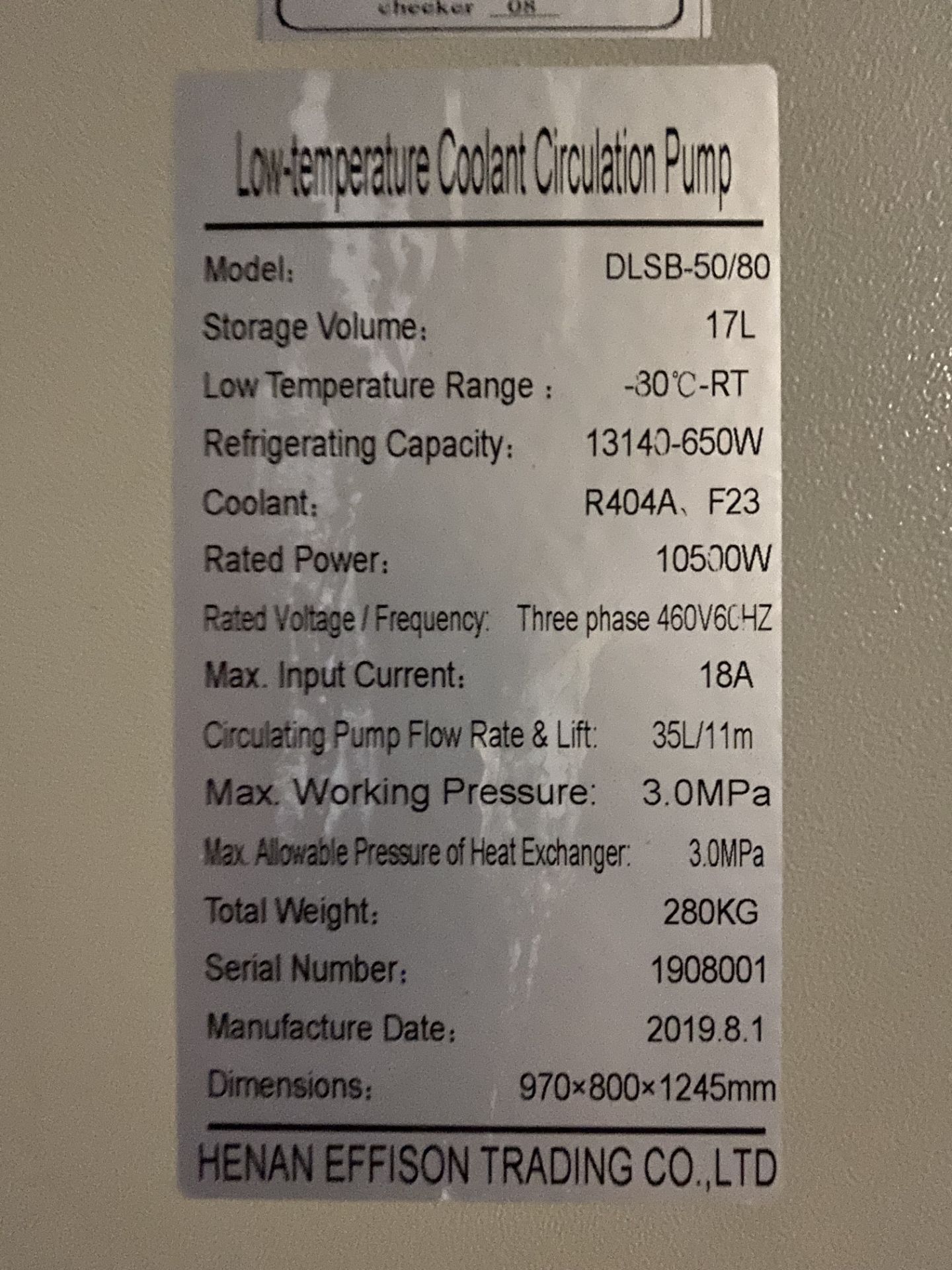 Used Sub-Zero Scientific 50L Ethanol Extraction System. Including FFE and Centrifuge. - Image 9 of 24