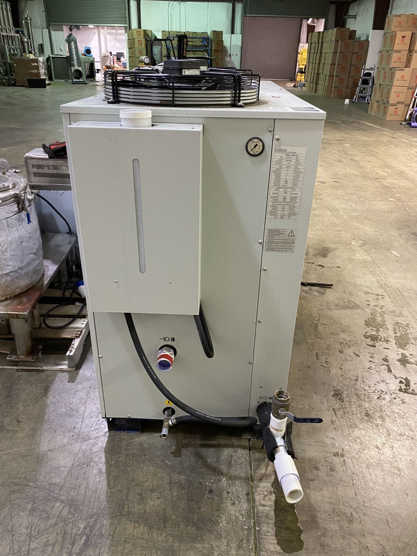 Used Sub Zero Scientific Falling Film Evaporator. Model Einstein 6100. 45 Gal/Hr w/ TAEvo Chiller - Image 12 of 13