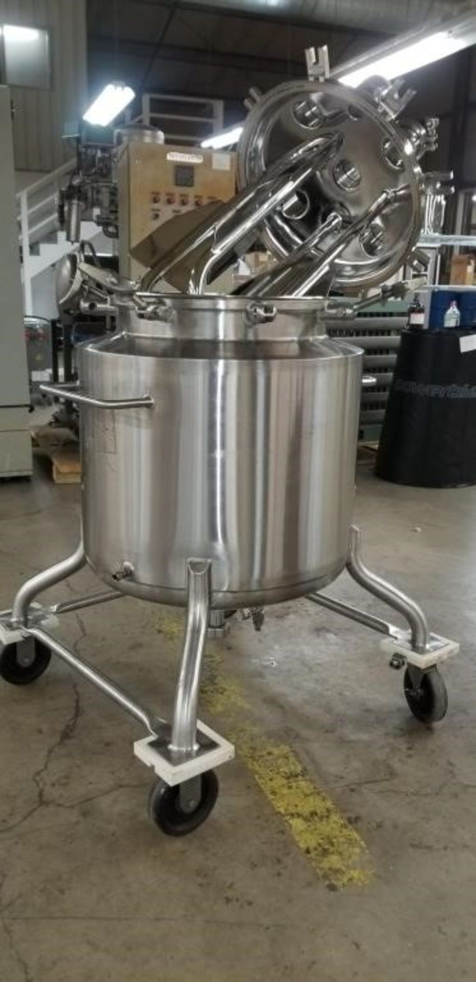 Used Precision Stainless 316 Stainless Steel 113 Liter Jacketed Reactor Vessel.\ - Image 3 of 7