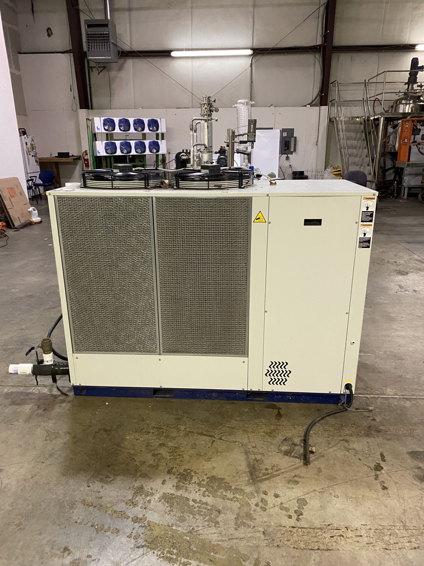 Used Sub Zero Scientific Falling Film Evaporator. Model Einstein 6100. 45 Gal/Hr w/ TAEvo Chiller - Image 11 of 13