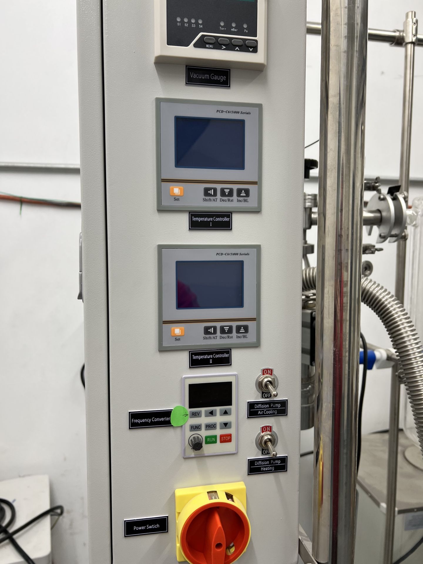 Used Hydron Scientific Wiped Film Molecular Distillation System. Model HMD-150B - Image 5 of 29