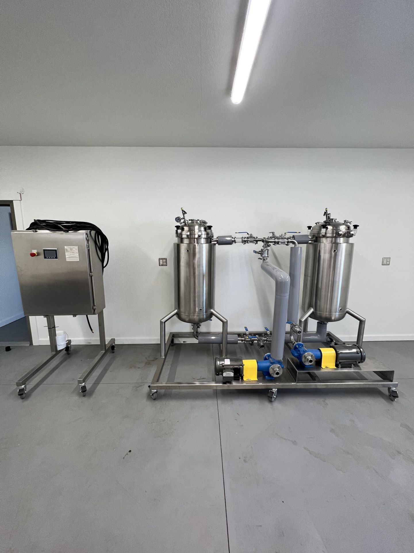 Used- Pinnacle Stainless Alcohol Extraction Skid (SKID ONLY). 200 L Capacity. - Image 2 of 11