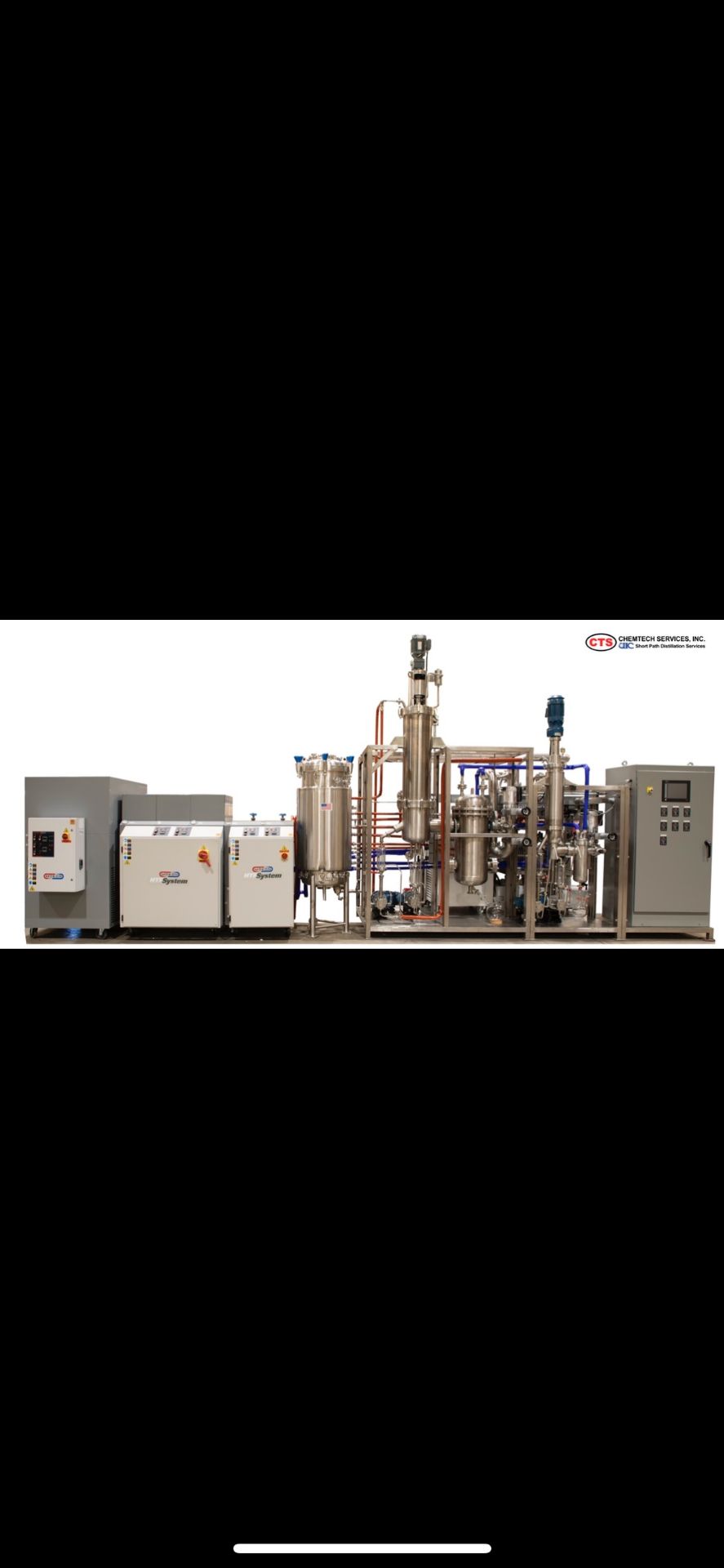 LOCATED IN MEDFORD, OR- Used Chemtech KD75/KD30 Dual-Stage Distillation Unit. Specs & Features: - - Image 7 of 8