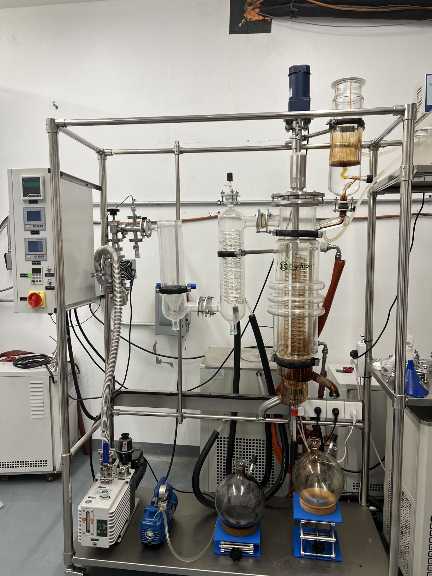 Used Hydron Scientific Wiped Film Molecular Distillation System. Model HMD-150B - Image 18 of 29