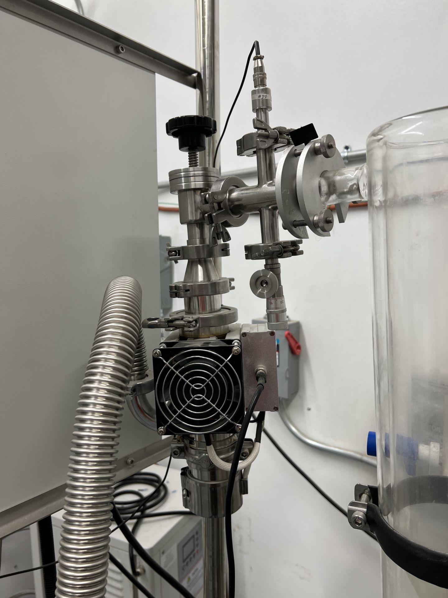 Used Hydron Scientific Wiped Film Molecular Distillation System. Model HMD-150B - Image 6 of 29