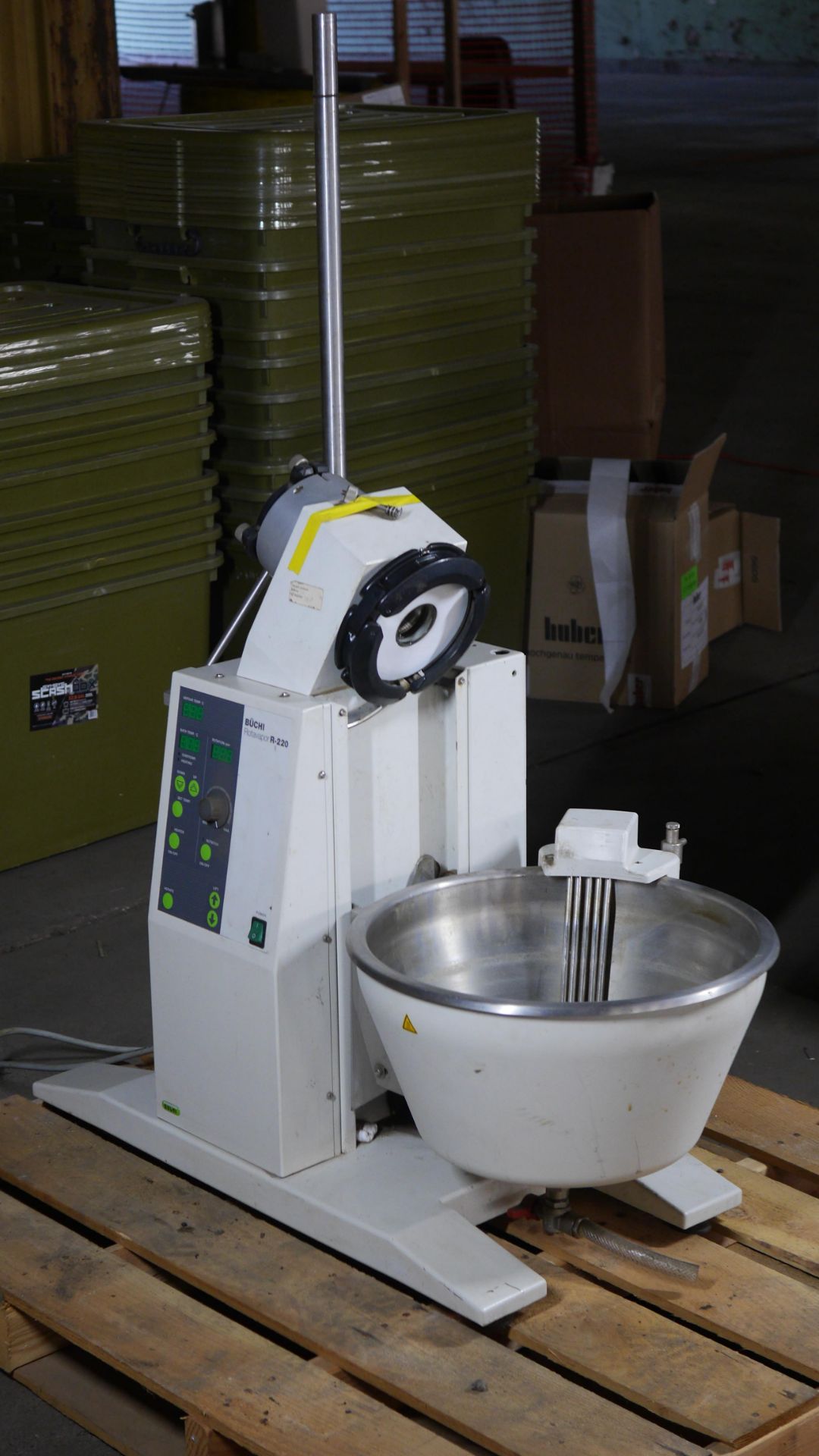 Used- Buchi 20 L Rotary Evaporator System. Model R-220 Rotavapor w/ Chiller and Vacuum Pump - Image 3 of 56