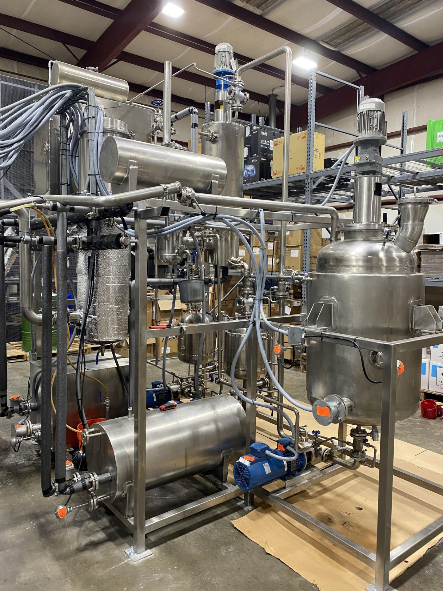 Unused/New Chieftan Crude Oil Distillation Unit. Put Crude Oil In Get distillate & Isolates Out