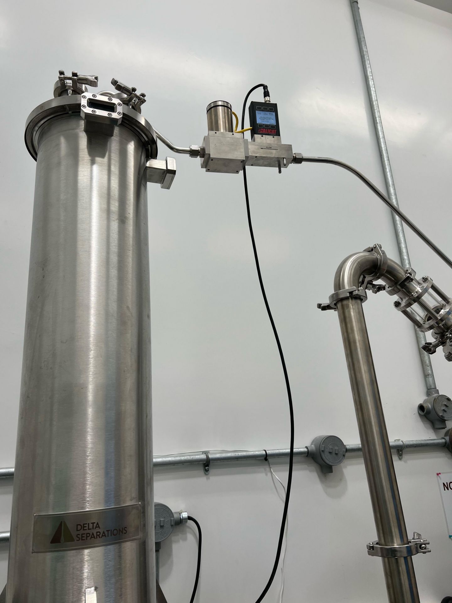 Used- Delta Separations Falling Film Alcohol Evaporation System, Model FFE-45. - Image 5 of 6