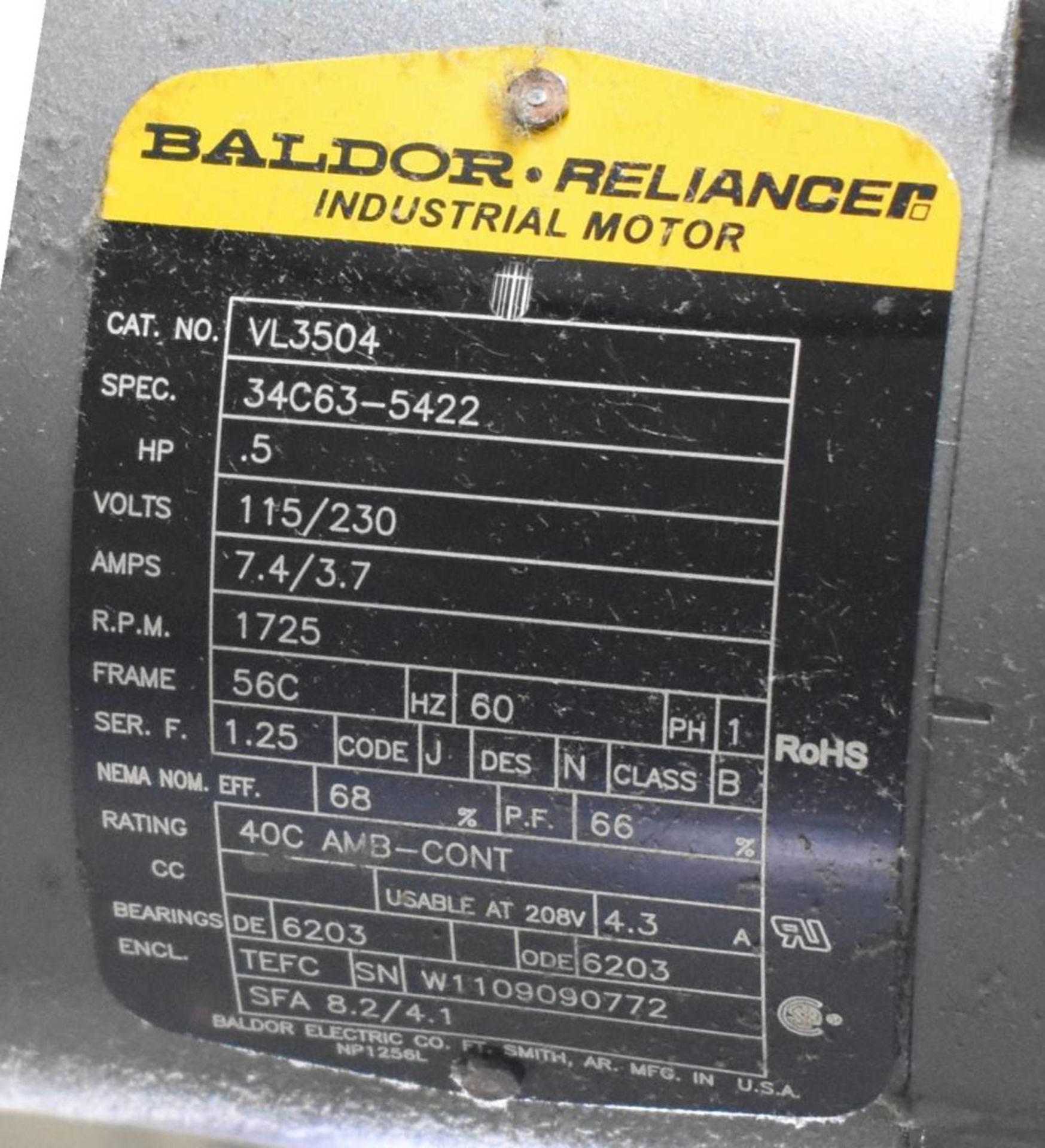Used- Belcor 150 Top and Bottom Case Tape Sealer, Model BEL 150SF. - Image 10 of 11