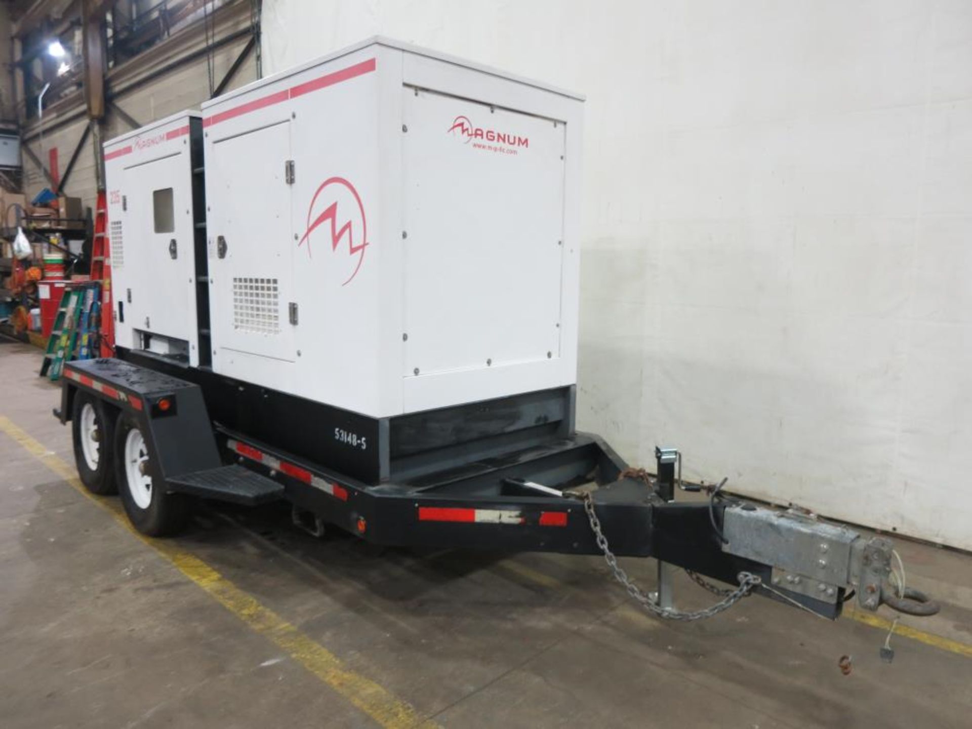 Used- Magnum 204 kW Standby (186 kW prime) Rental Grade Portable Diesel Generator Set, Model MMG235 - Image 2 of 11