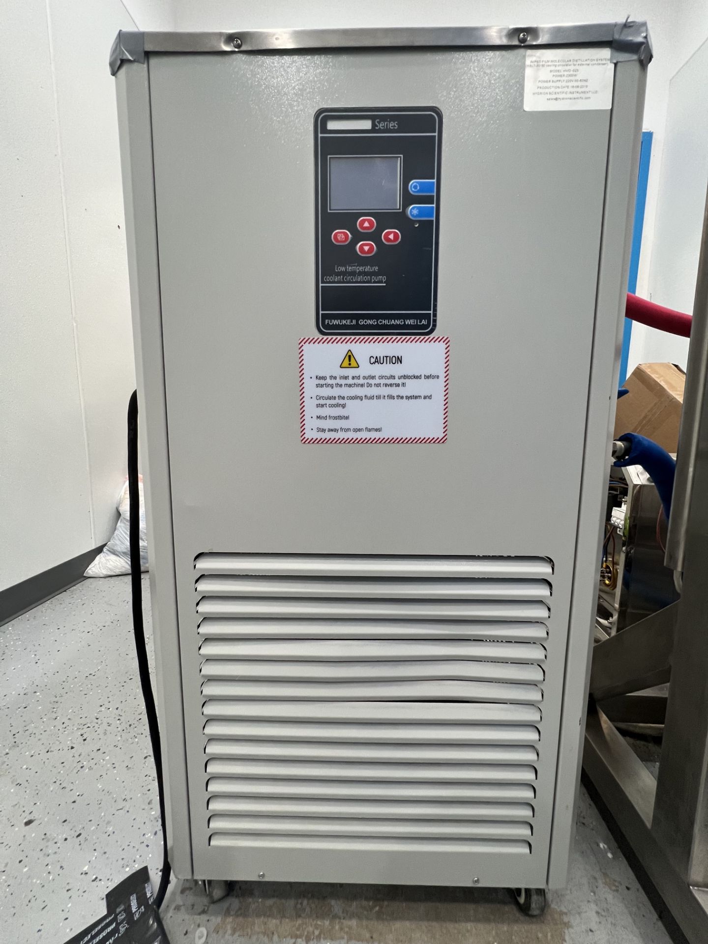 Used Hydrion HSSB RecirculatingChiller - 30 L. Model HYD:HSSB-3030