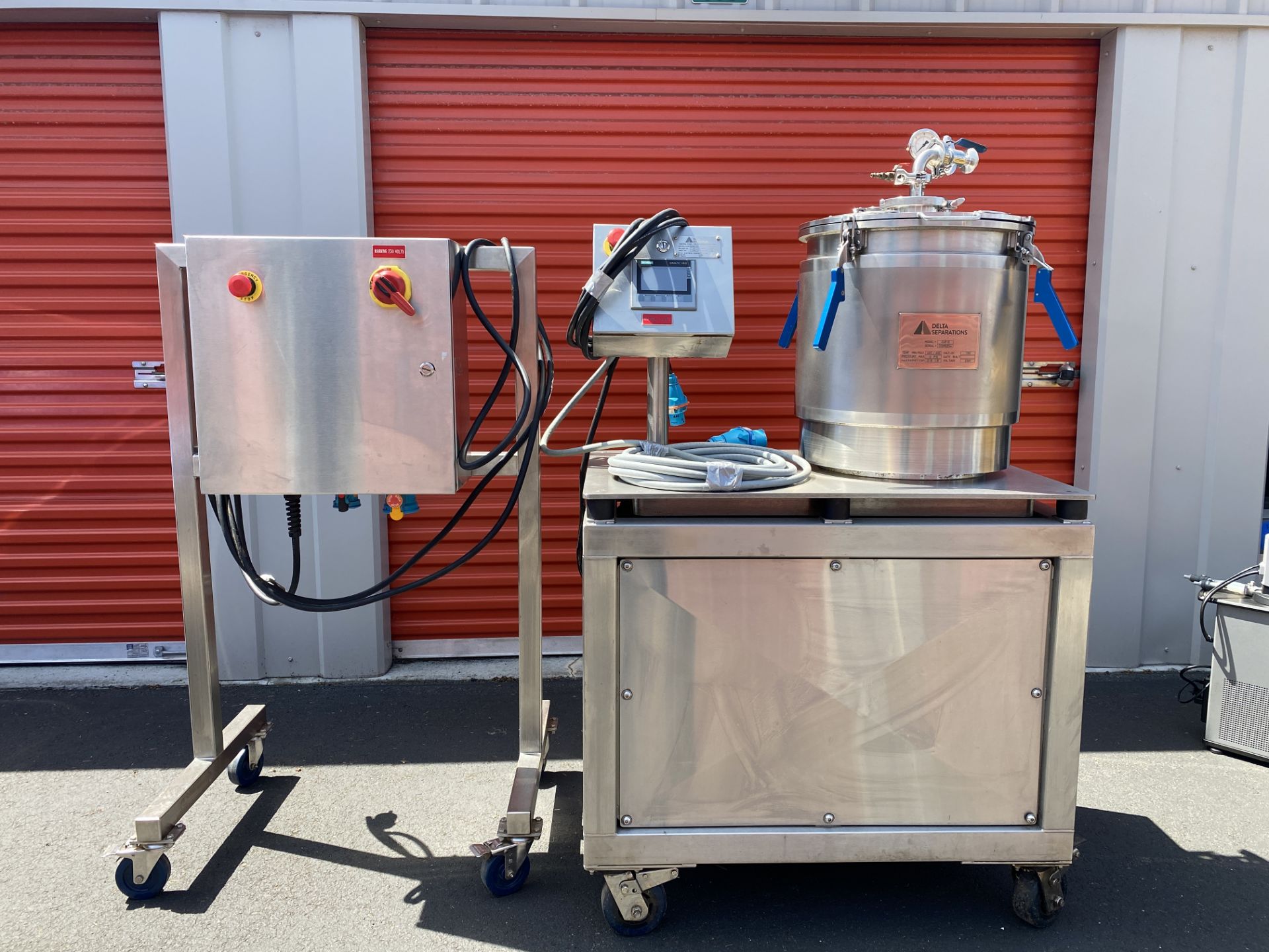 Used- Delta Separations CUP-15 Ethanol Alcohol Extraction System