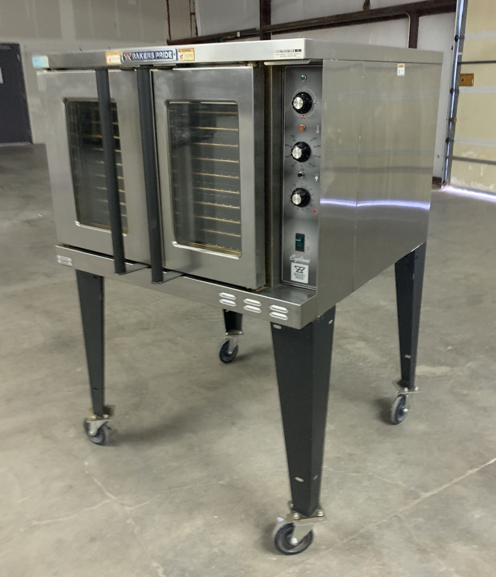 Used Bakers Pride Cyclone Series Single Deck Full Size Electric Decarb/Convection Oven. Model BCO-E1 - Image 3 of 5