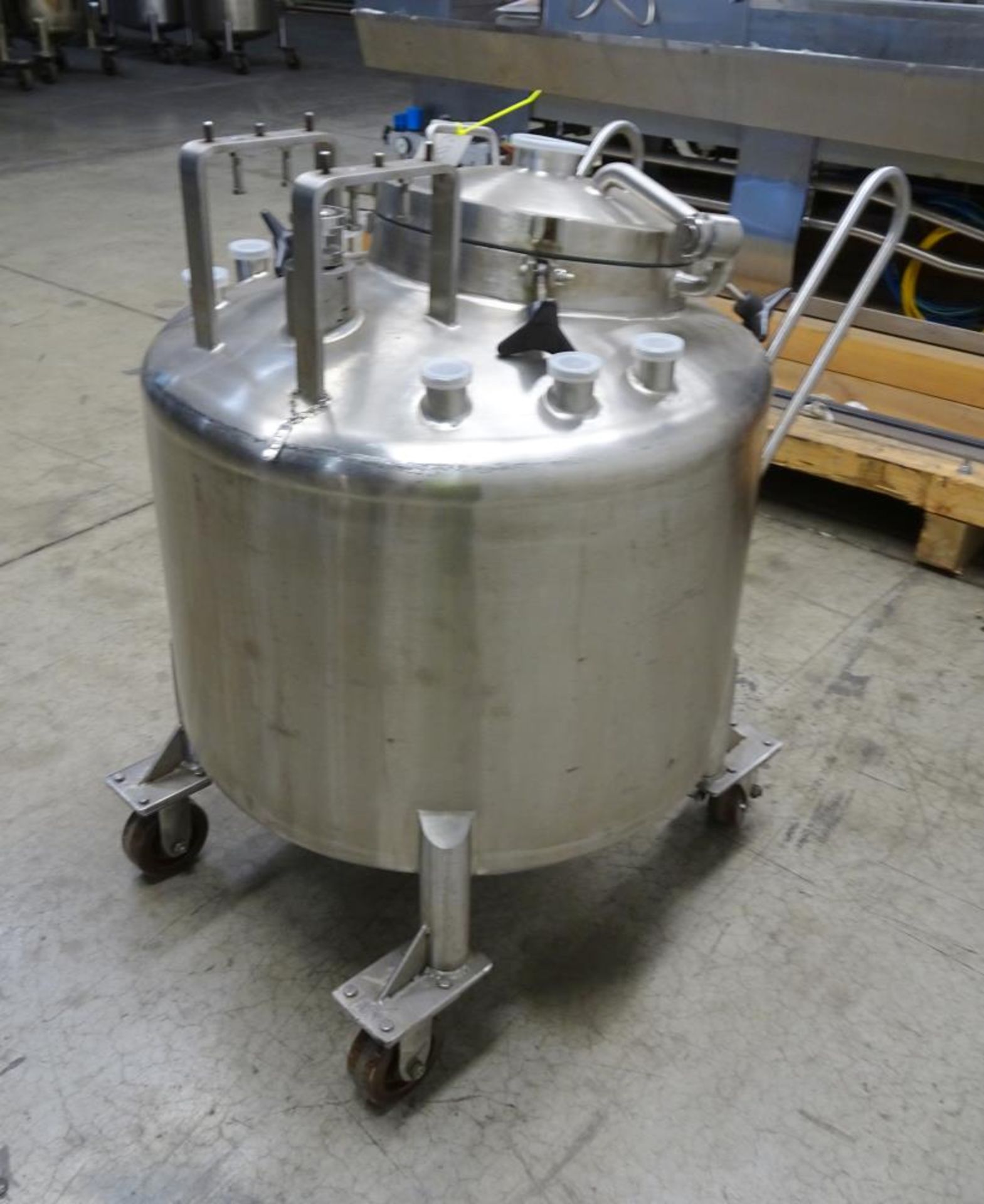 Lot of (4) Used- Lee Industries Pressure Mix Tank, 250 Liter, Model 250 LDBT, 316L Stainless Steel - Image 29 of 36